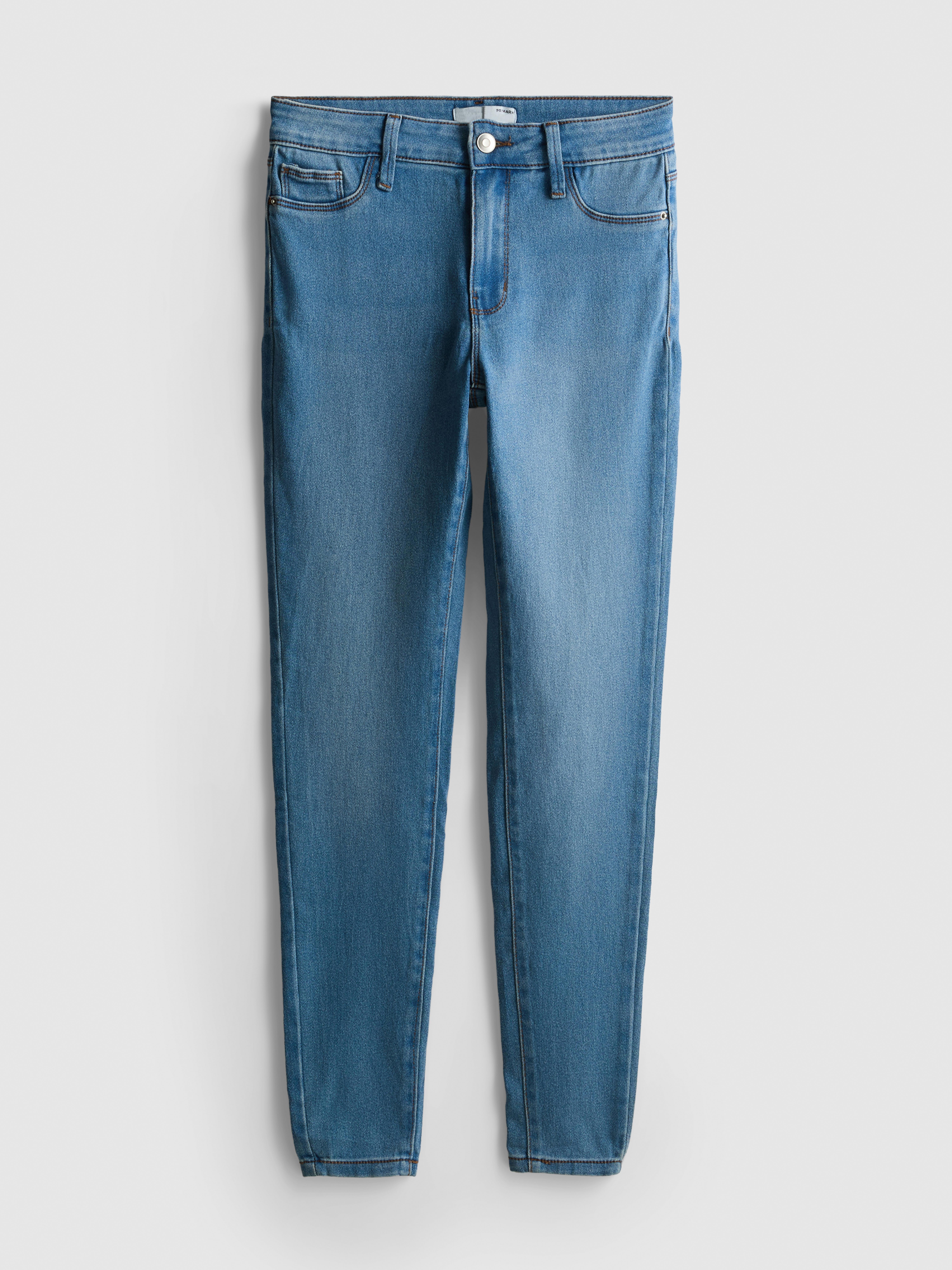 Jeansy skinny z wysoką zawartością bawełny