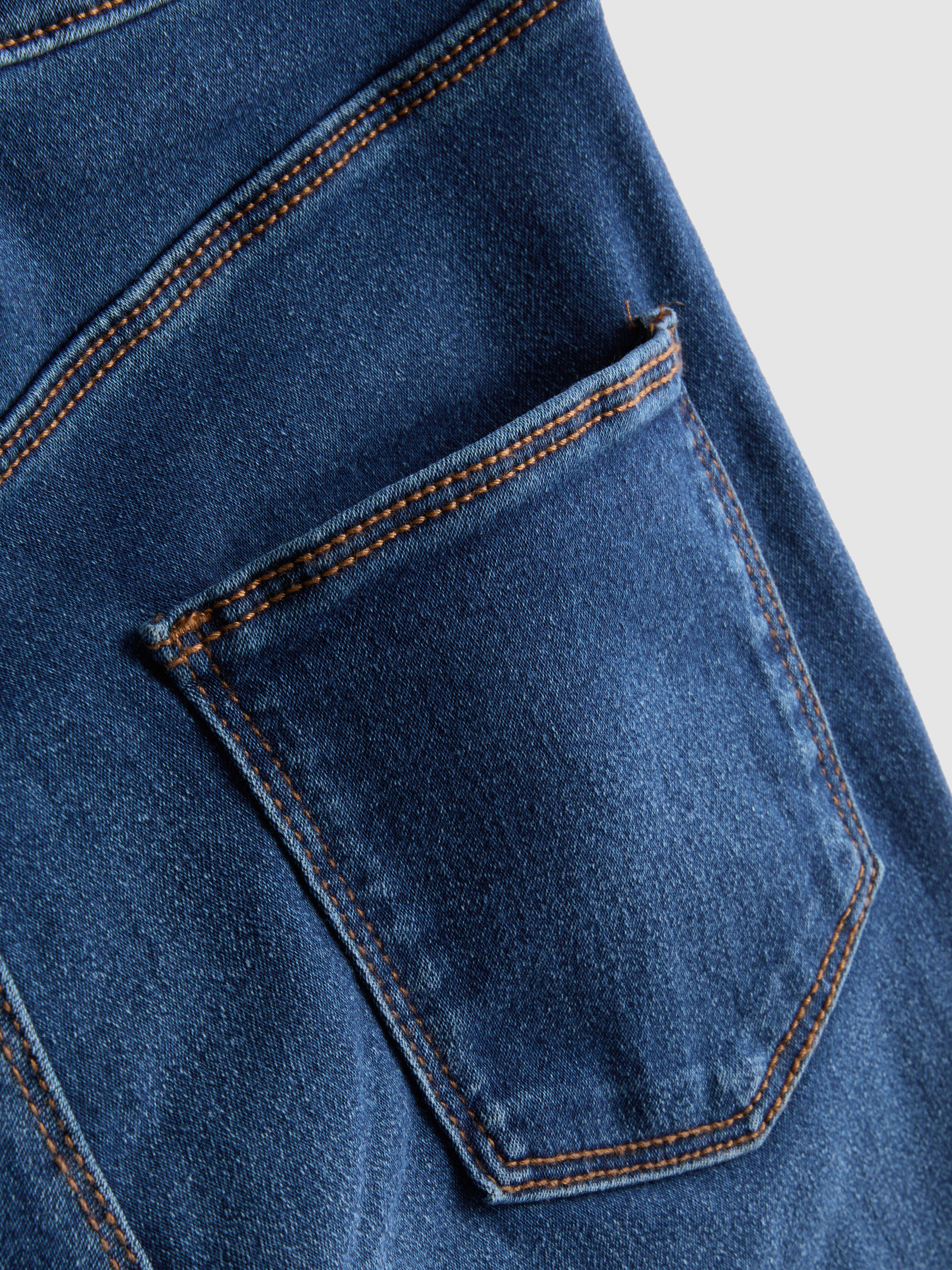 Jean skinny en coton majoritaire