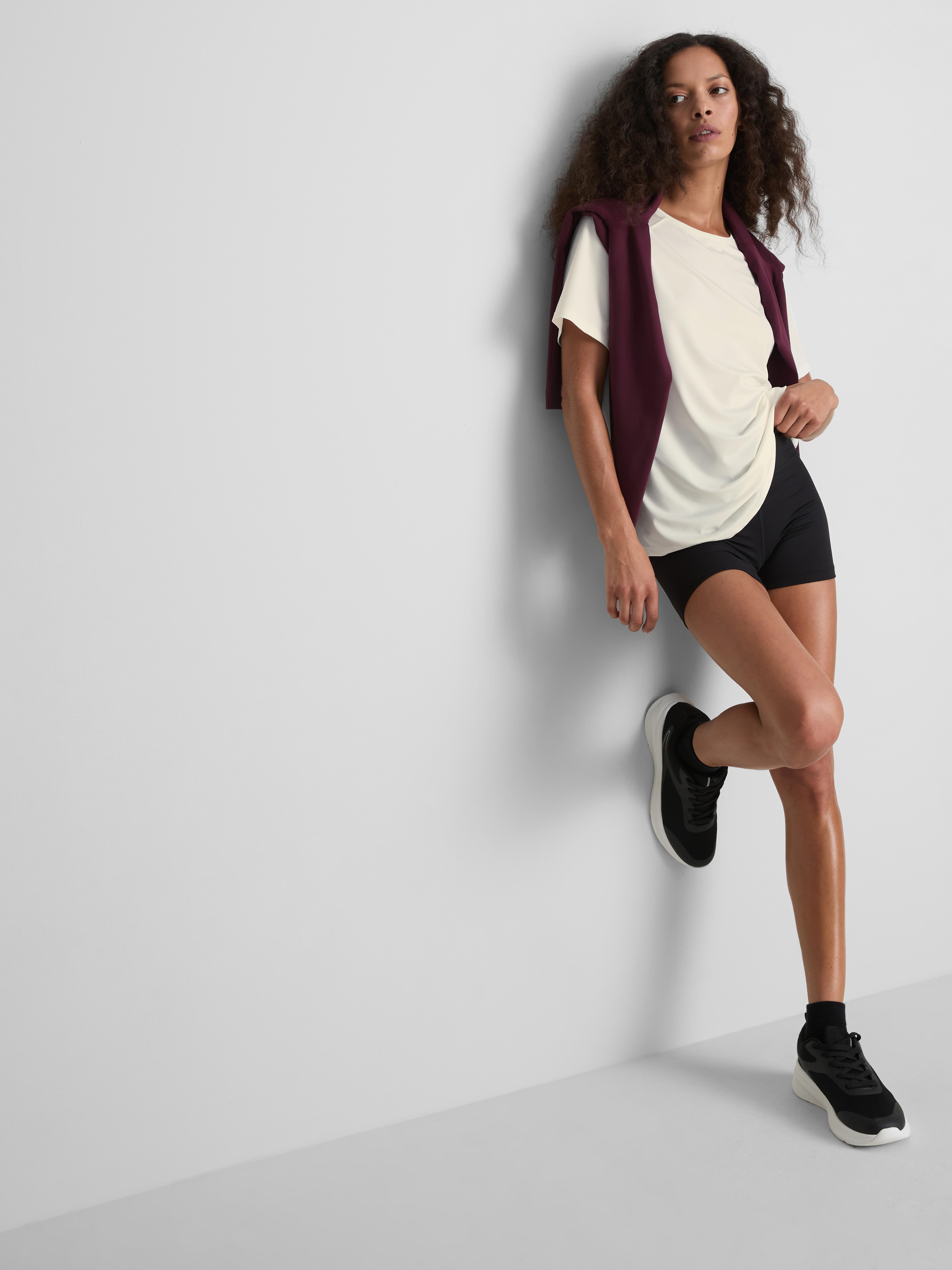 Mesh Detail Active Tee