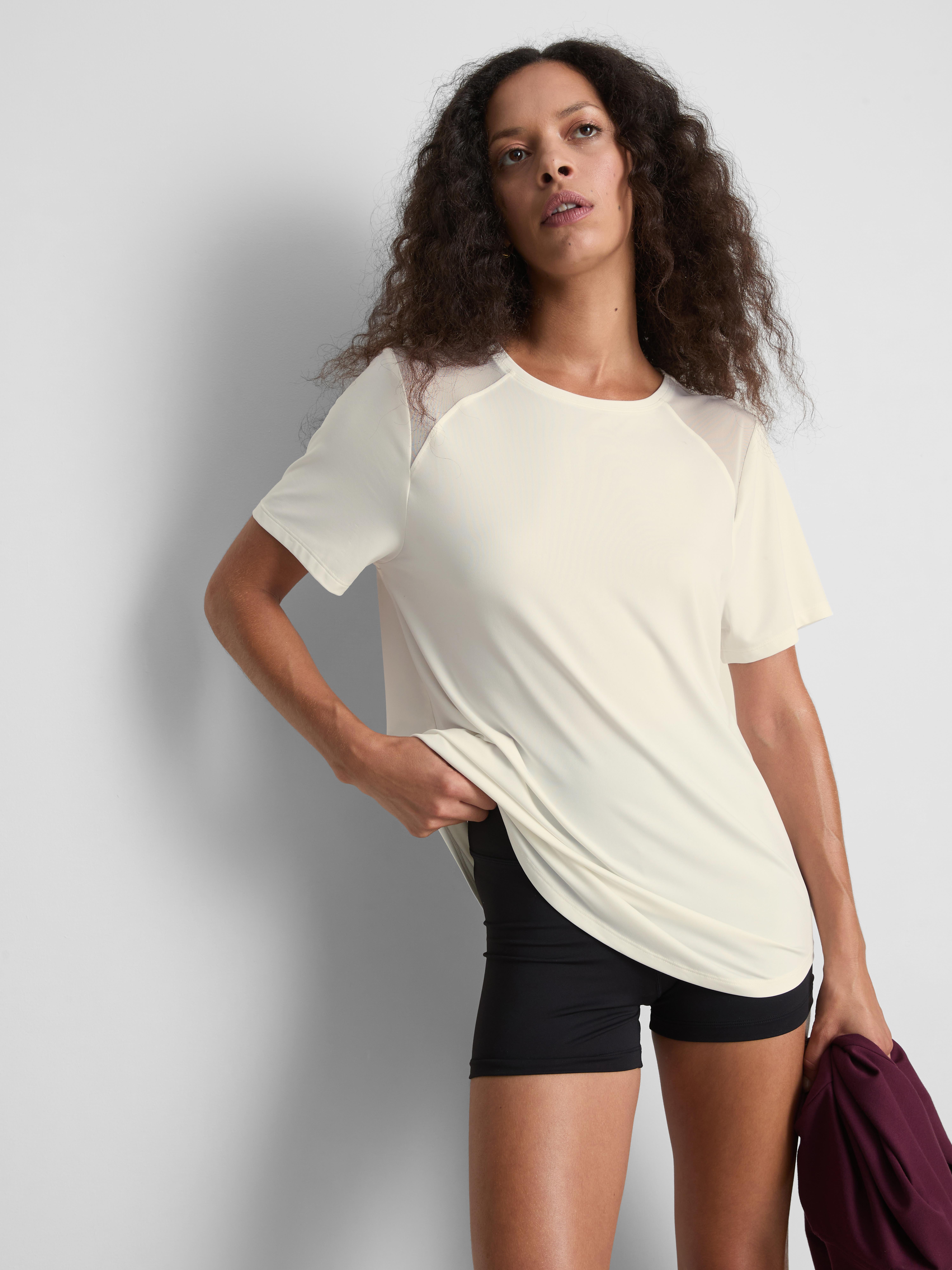 Mesh Detail Active Tee