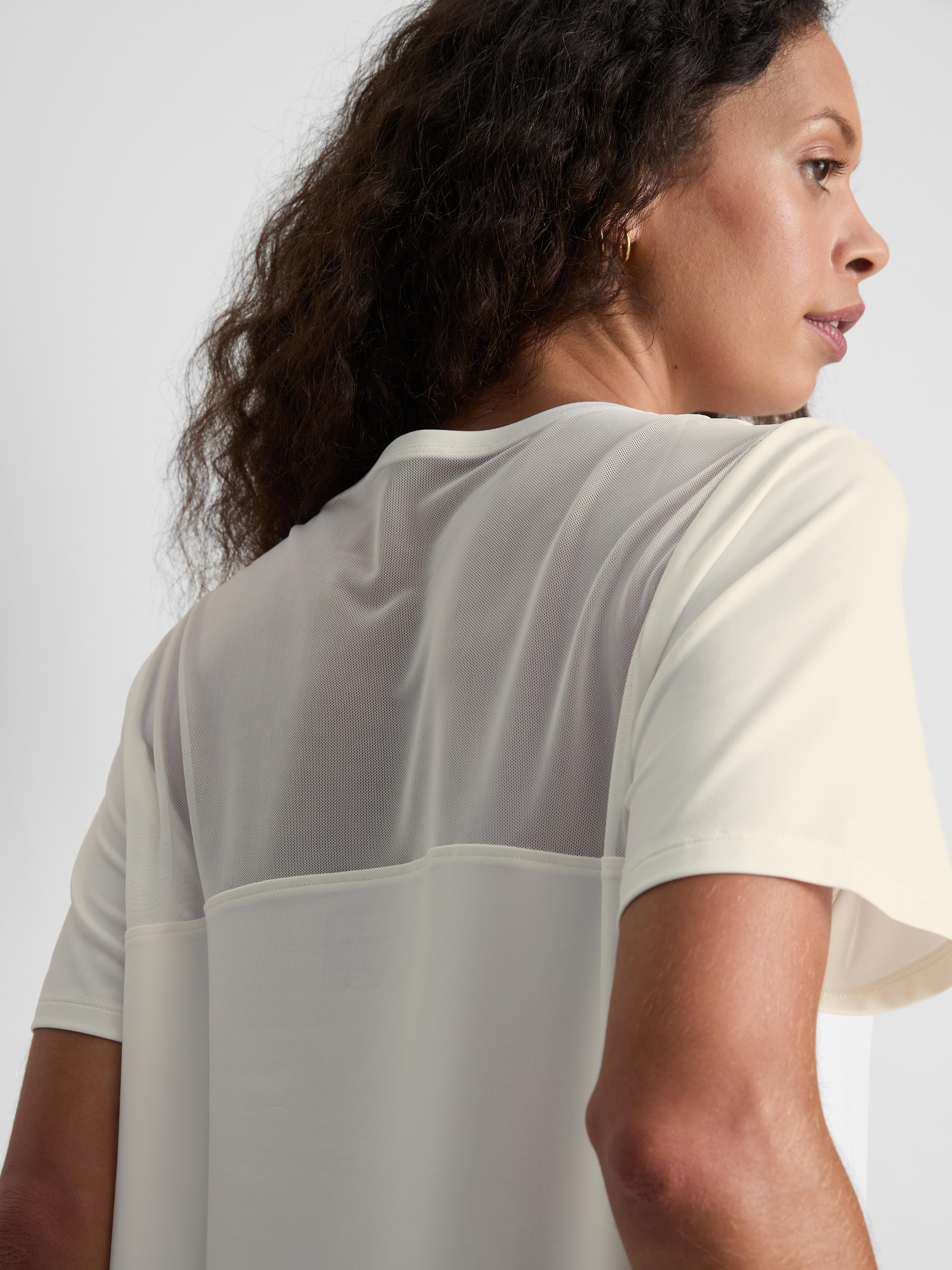 Mesh Detail Active Tee