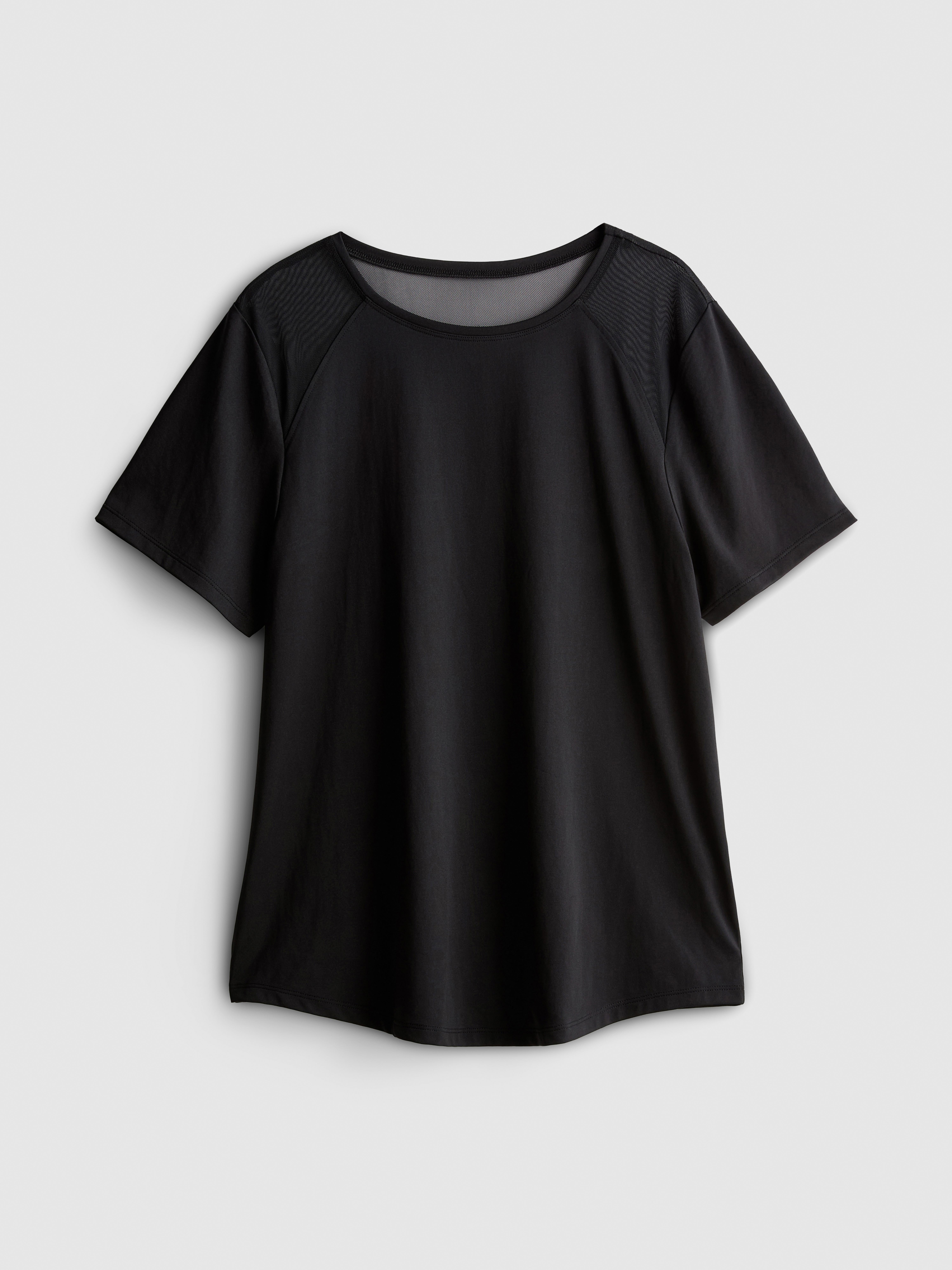 Mesh Detail Active Tee