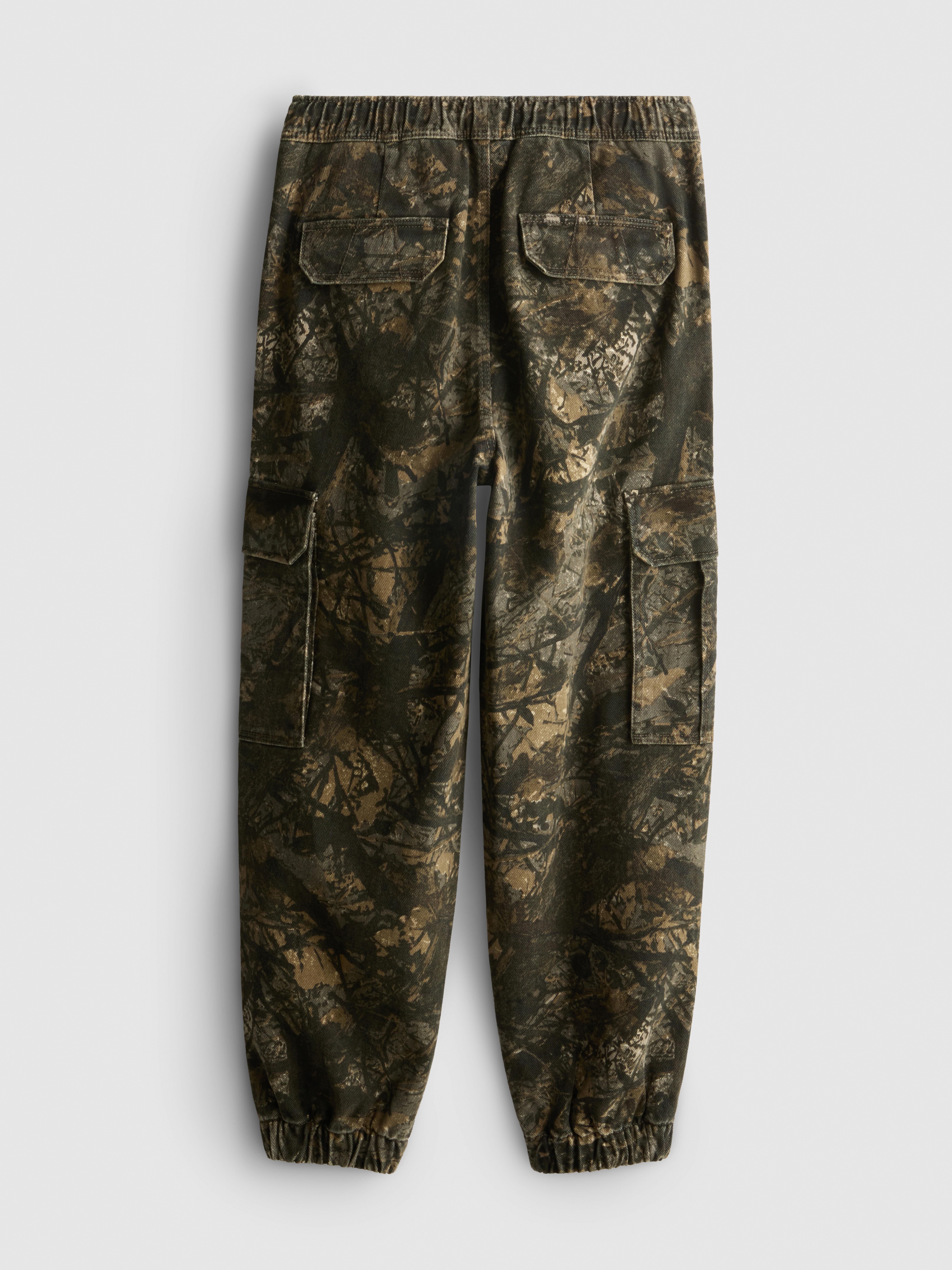 7-15yrs | Pure Cotton Printed Cuffed Cargo Trousers