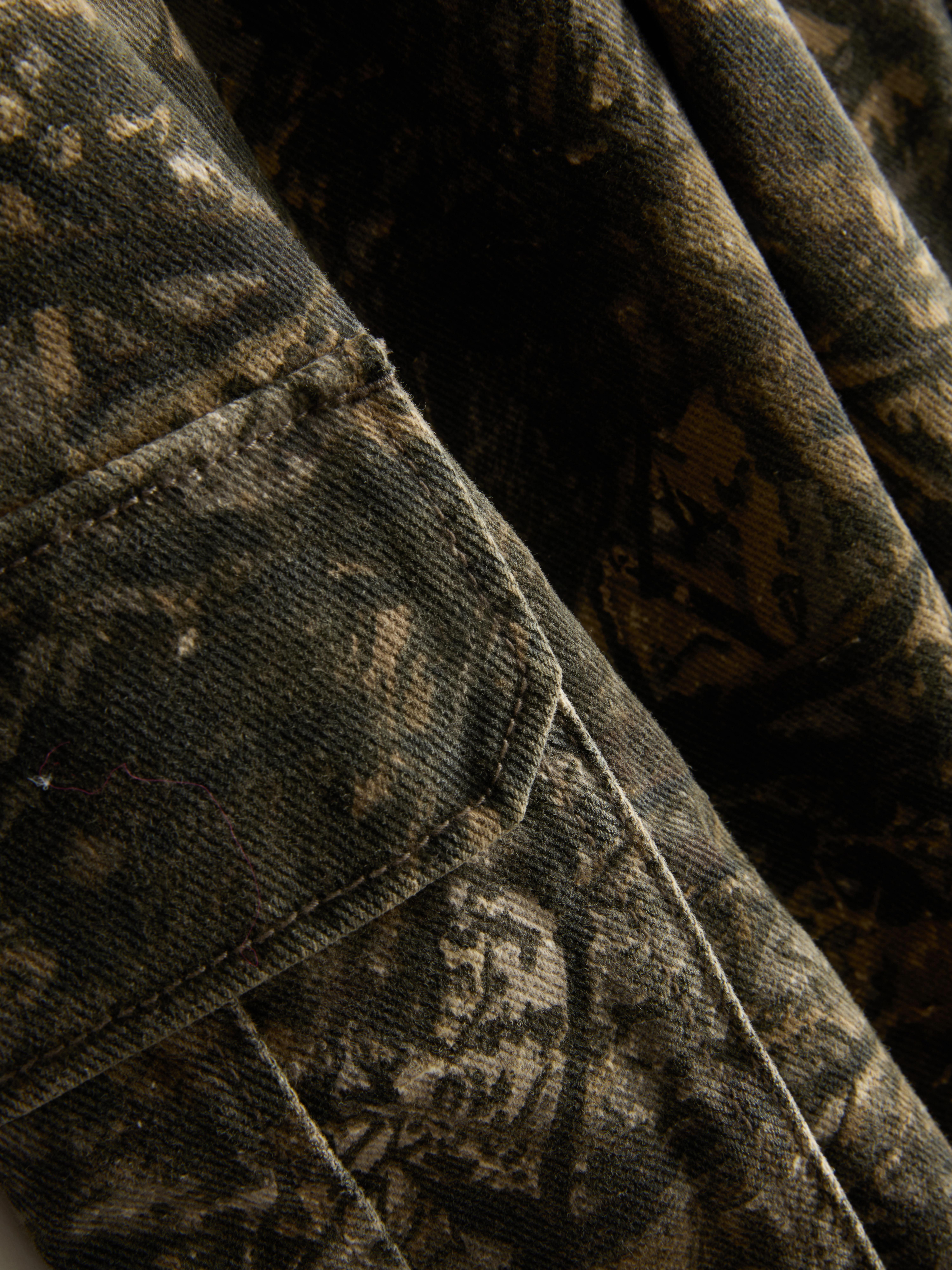 7-15yrs | Pure Cotton Printed Cuffed Cargo Pants