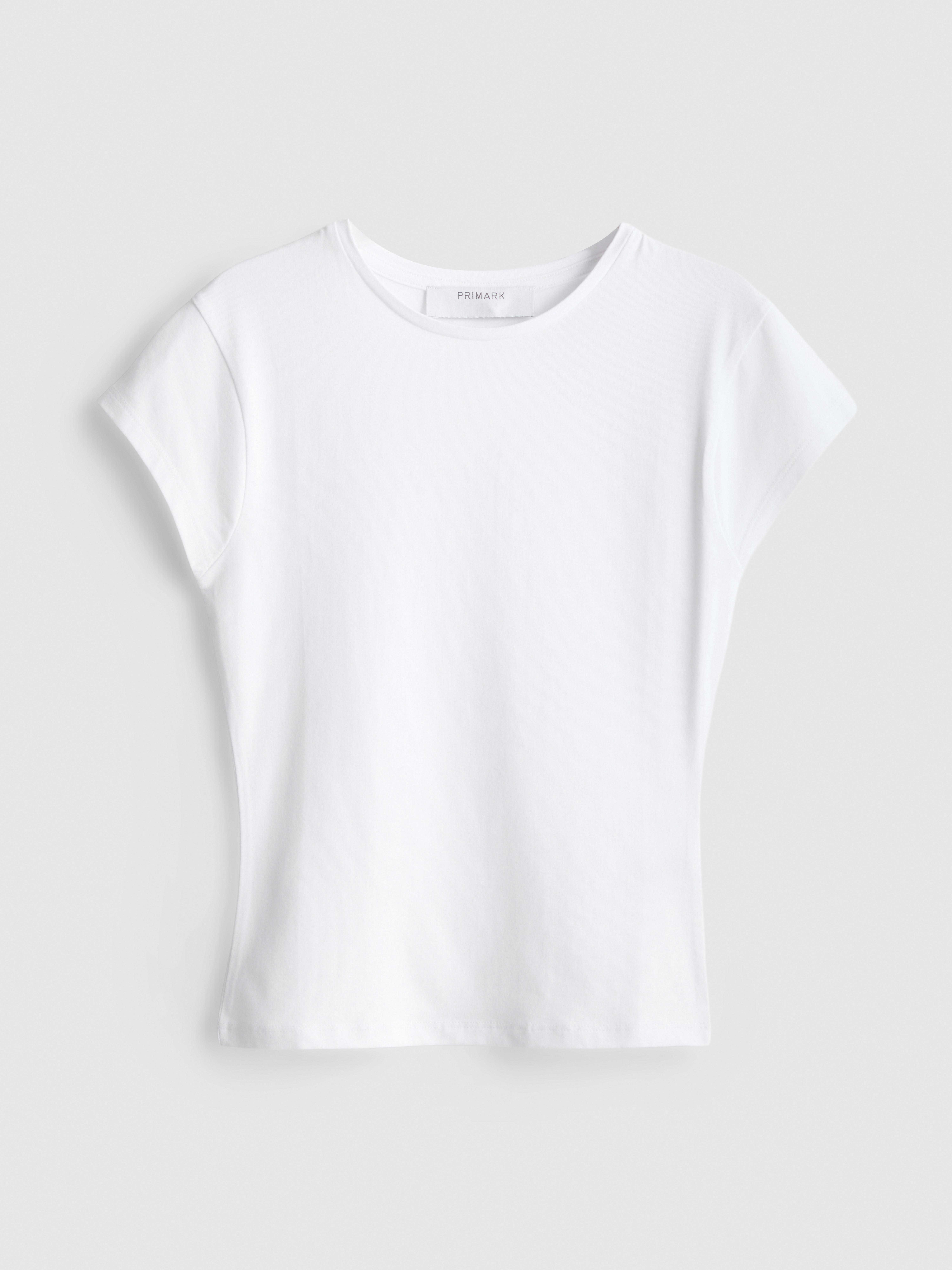 Cotton-Rich Fitted Short-Sleeve Tee