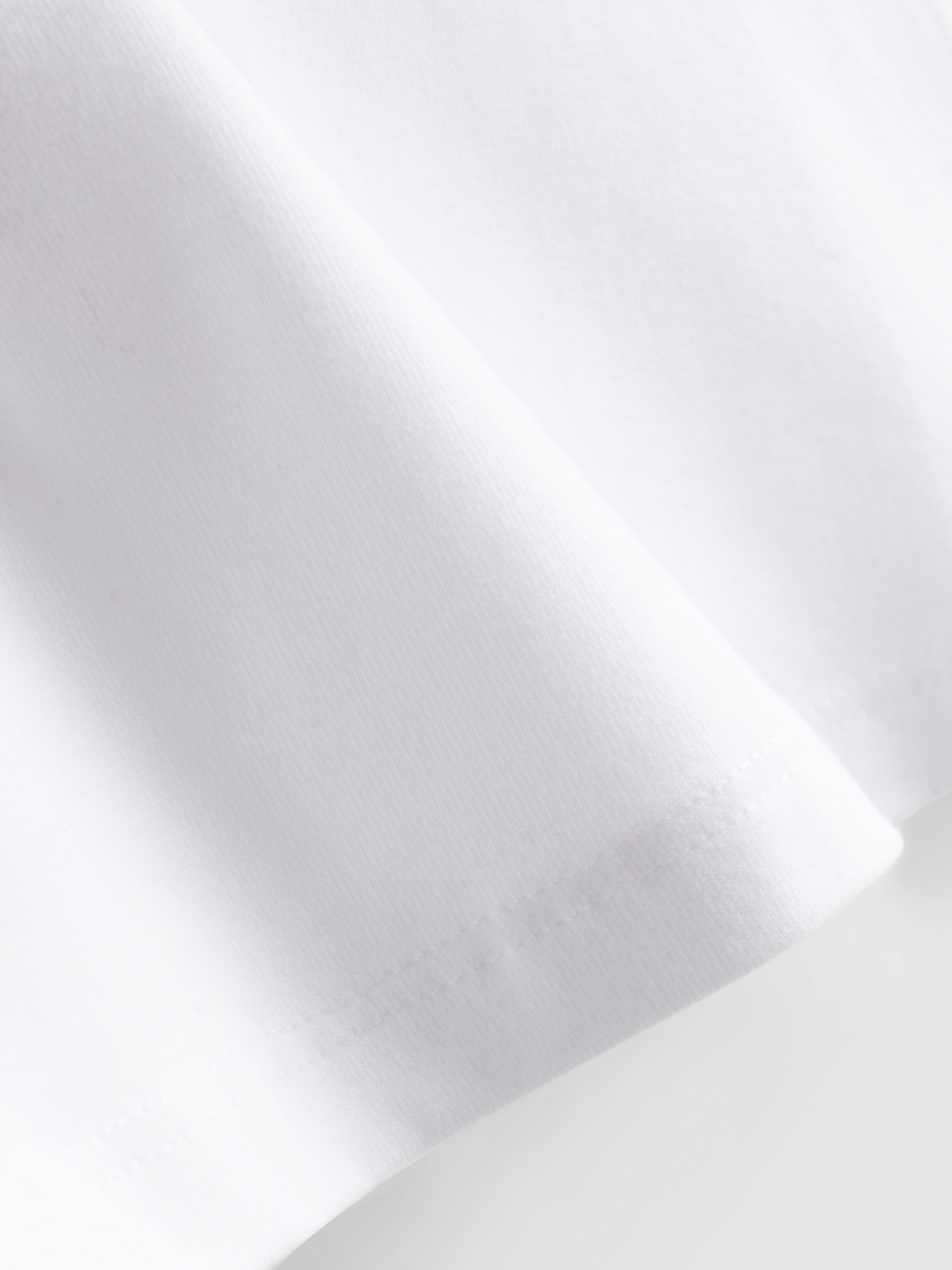 Cotton-Rich Fitted Short-Sleeve Tee