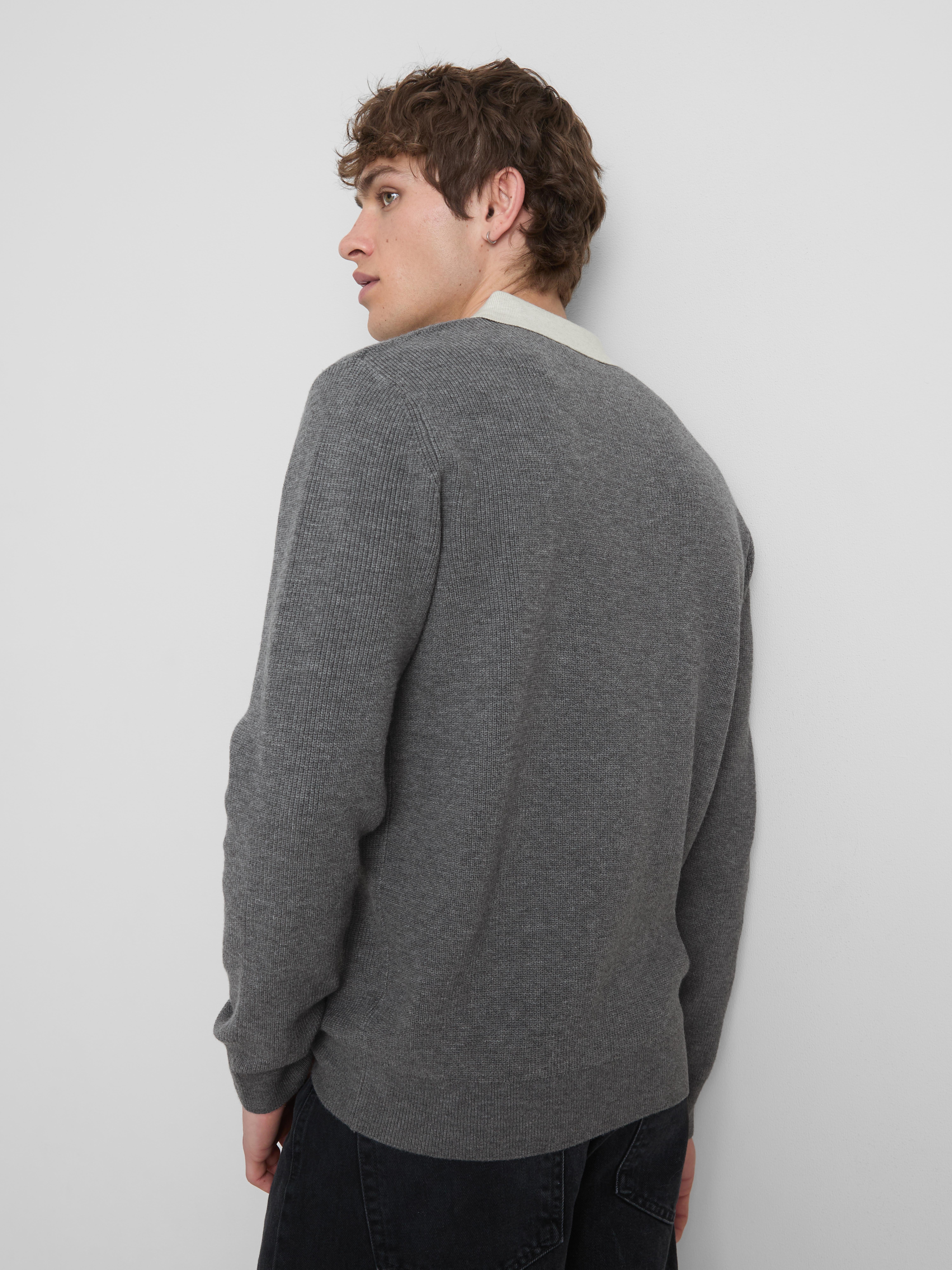 Knit Polo Sweater