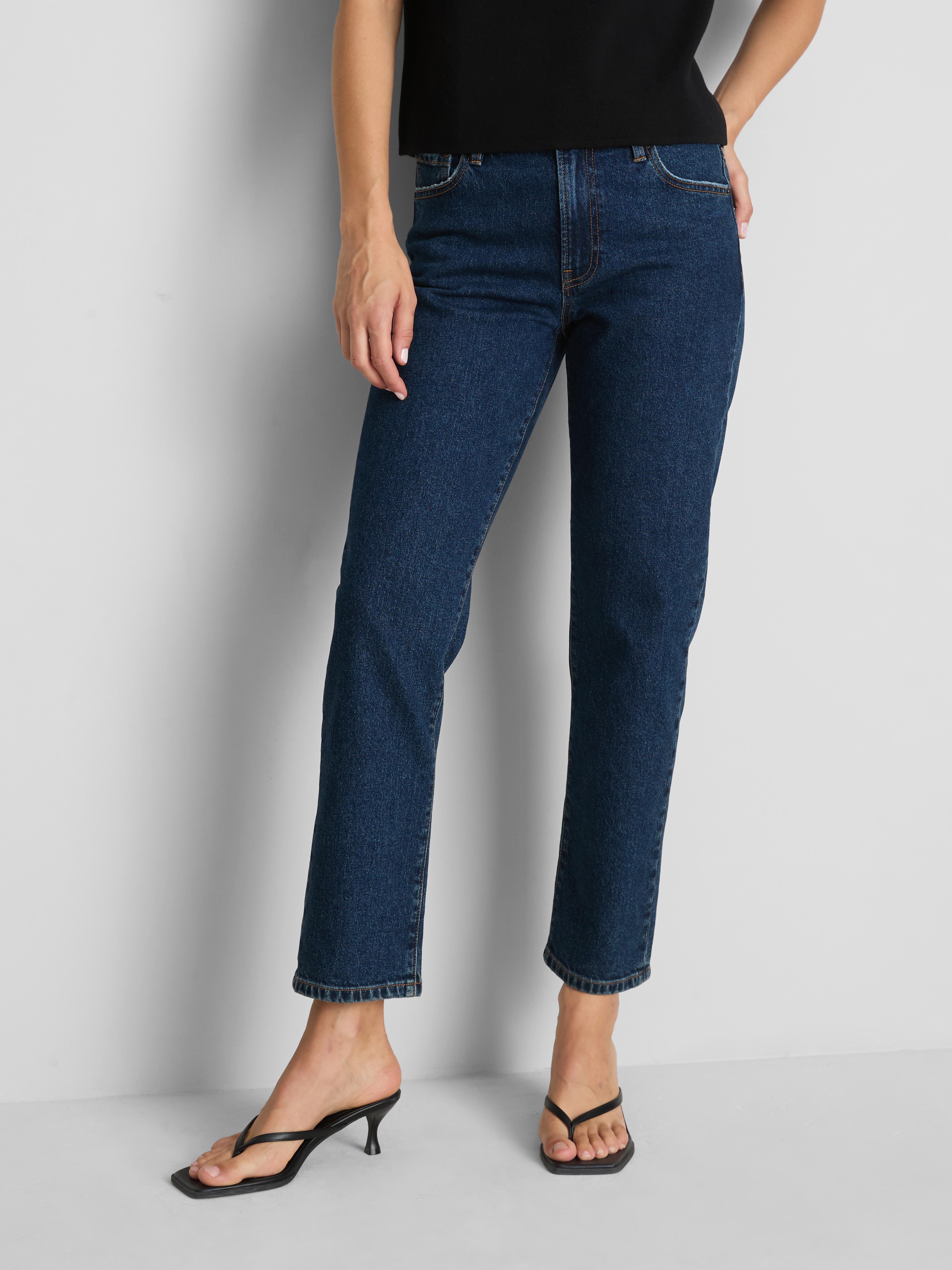 Straight Leg Slim Jeans