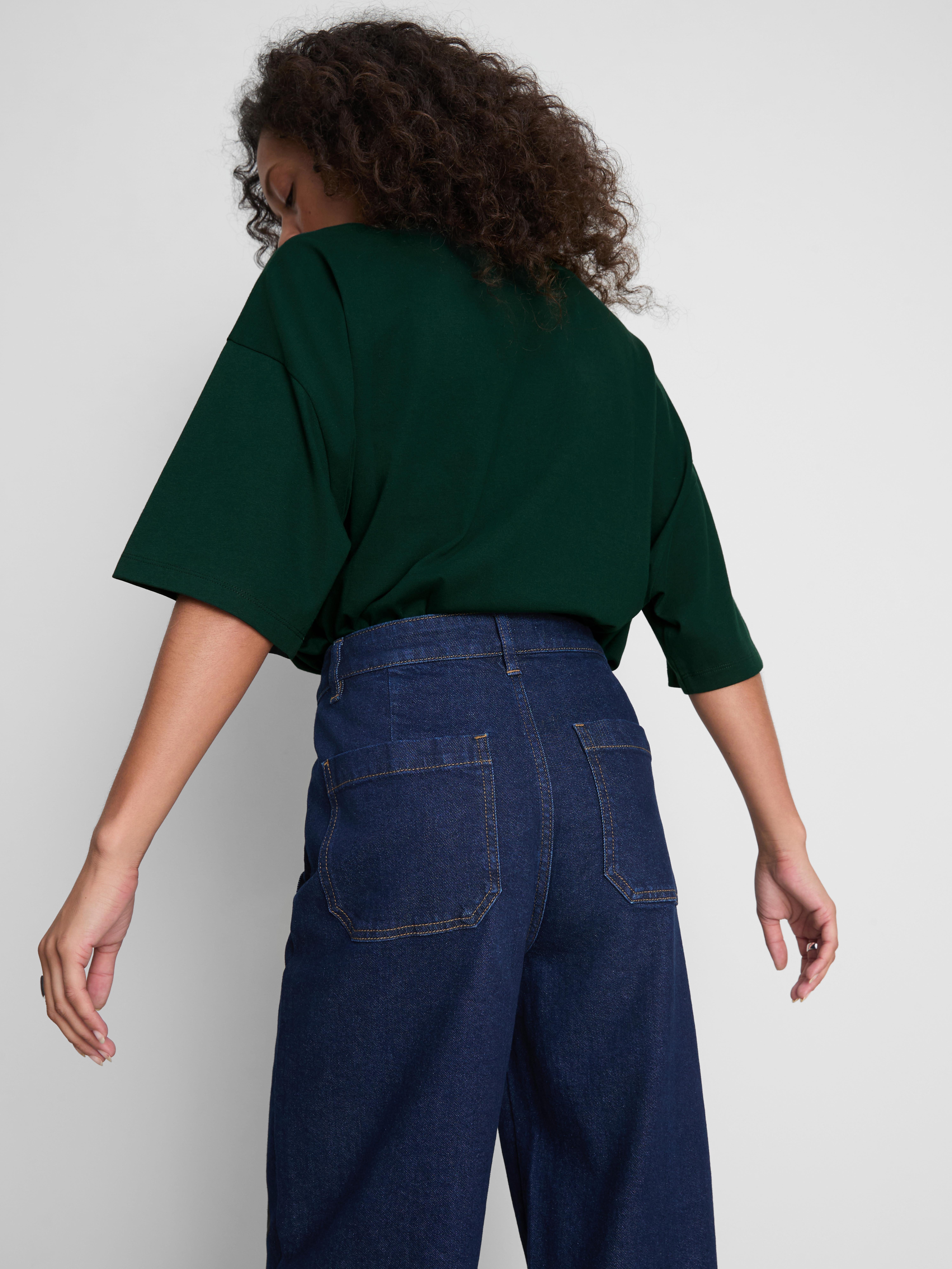 Paula Echevarría Oversized Slogan Tee