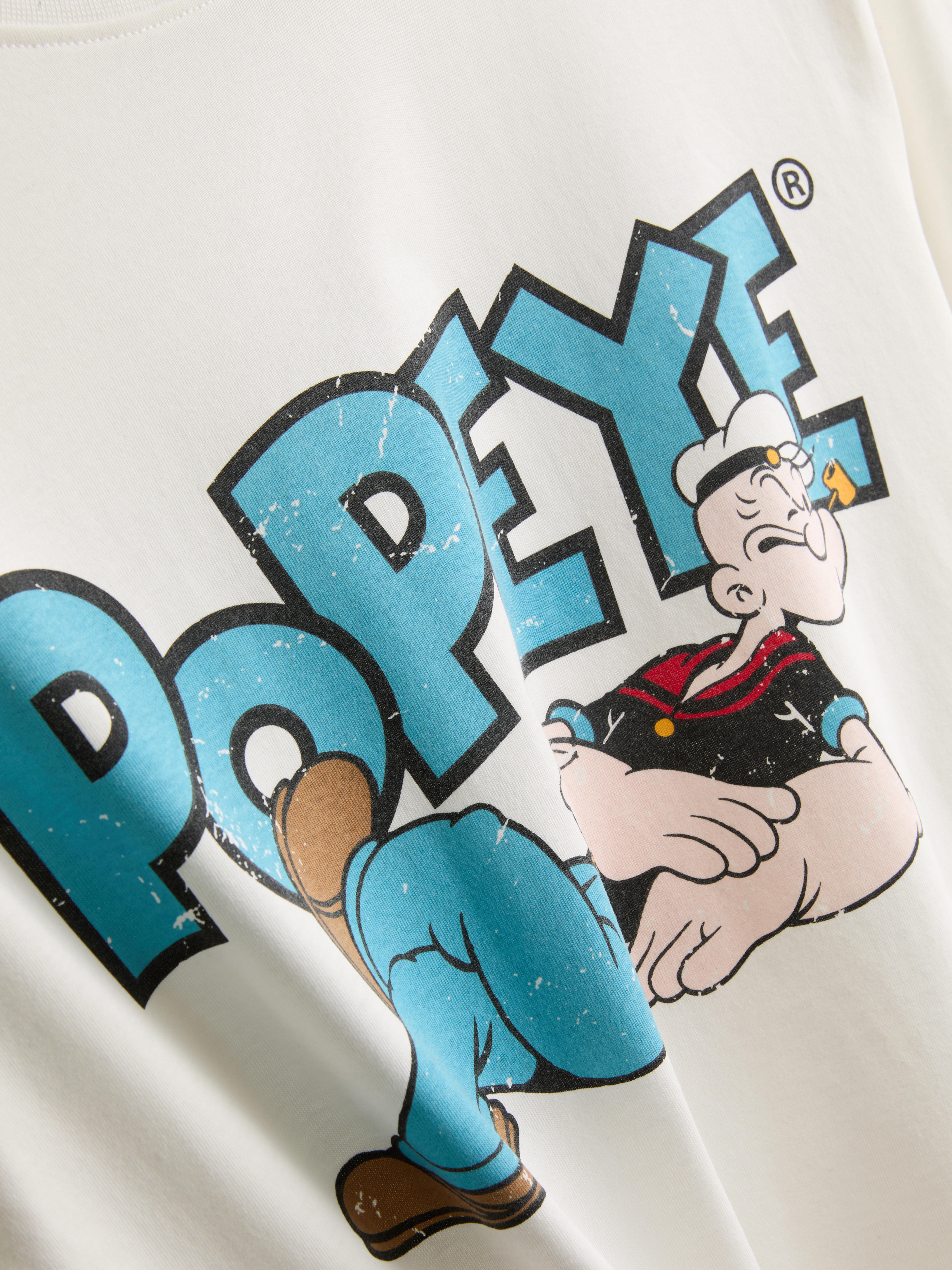 Popeye Pure Cotton Long Pajama Set