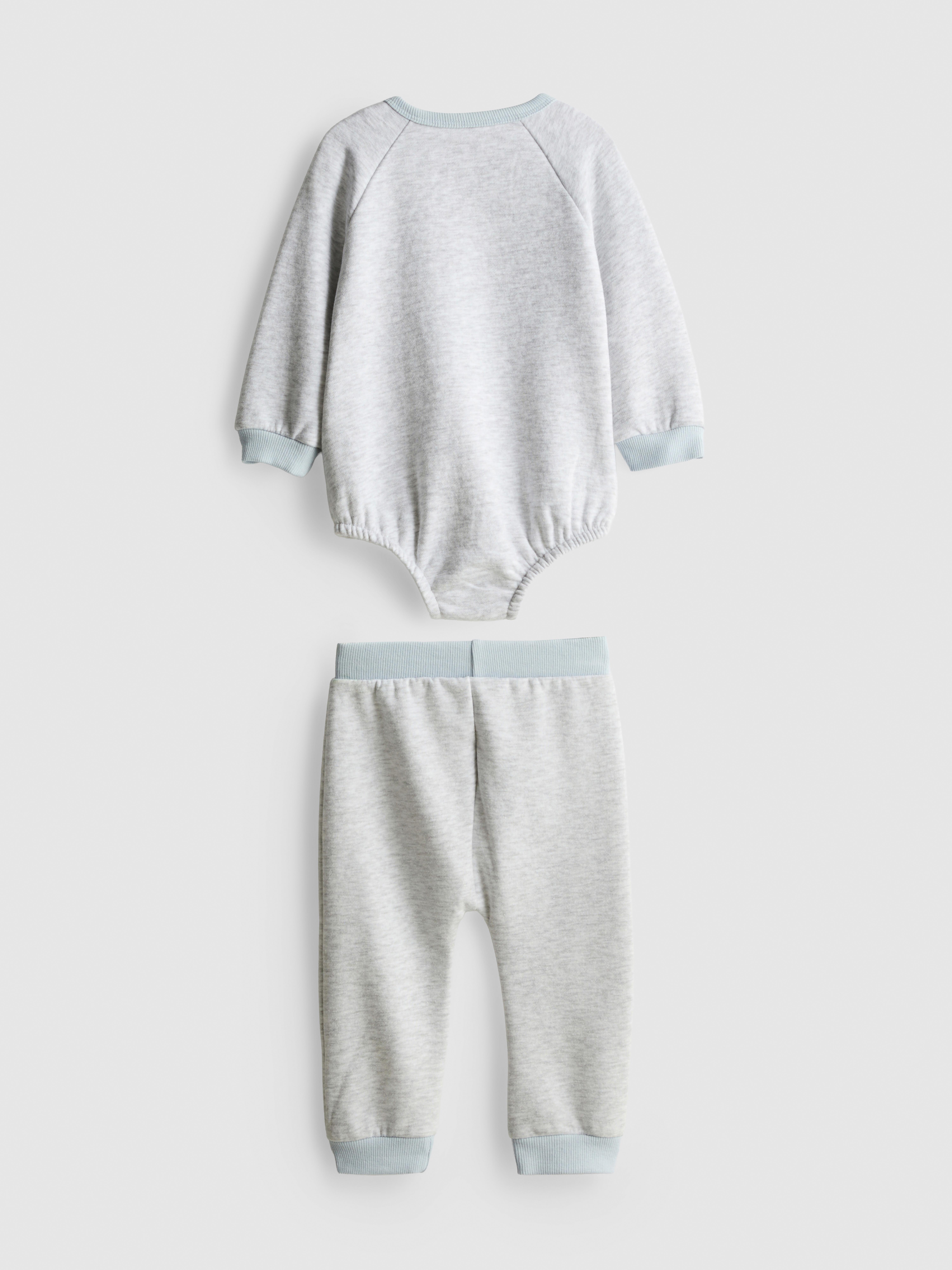 0-18mths | Disney's Mickey Mouse Pure Cotton Bodysuit and Joggers Set