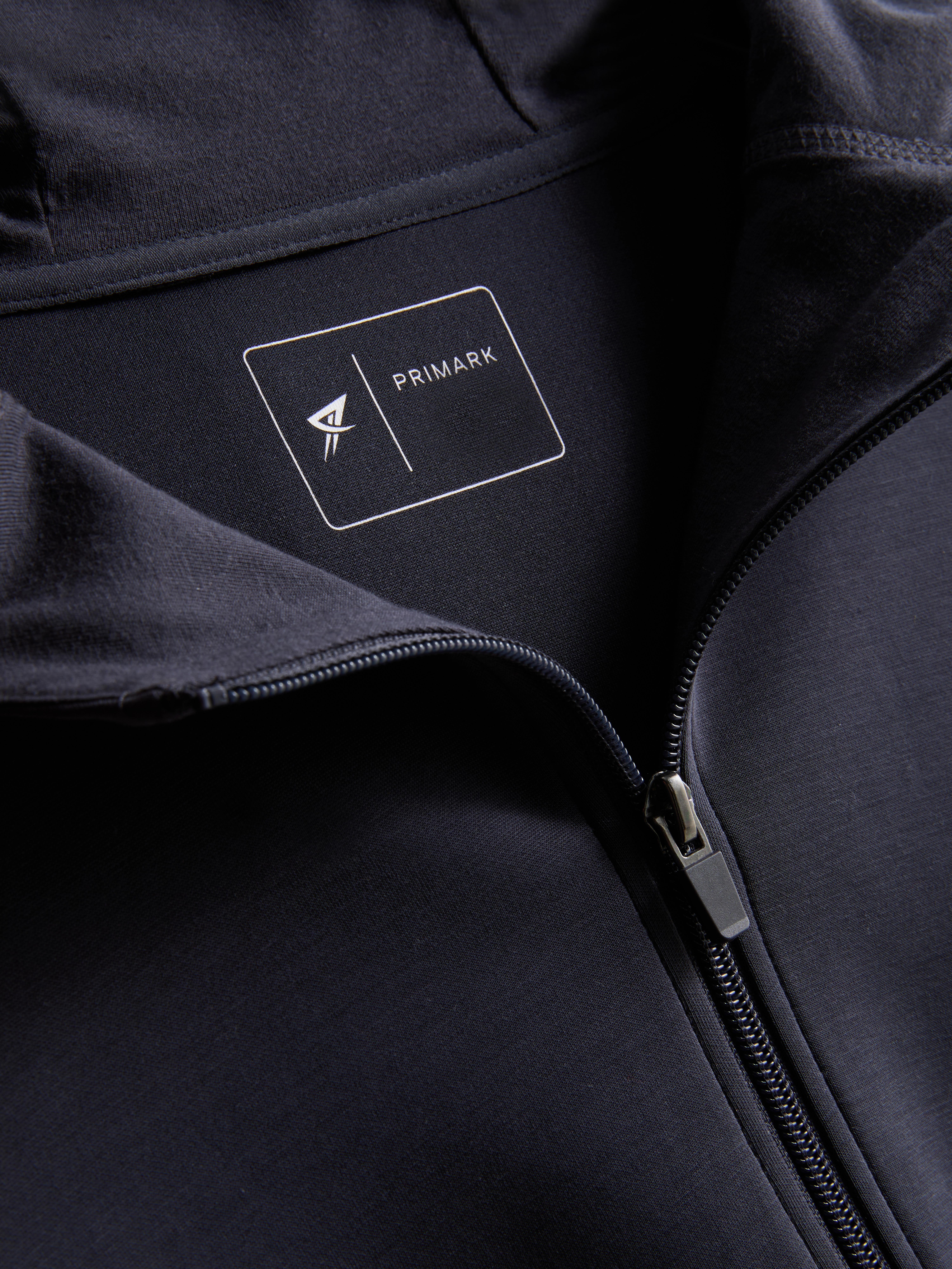 Modal-Blend Zip-Up Hoodie