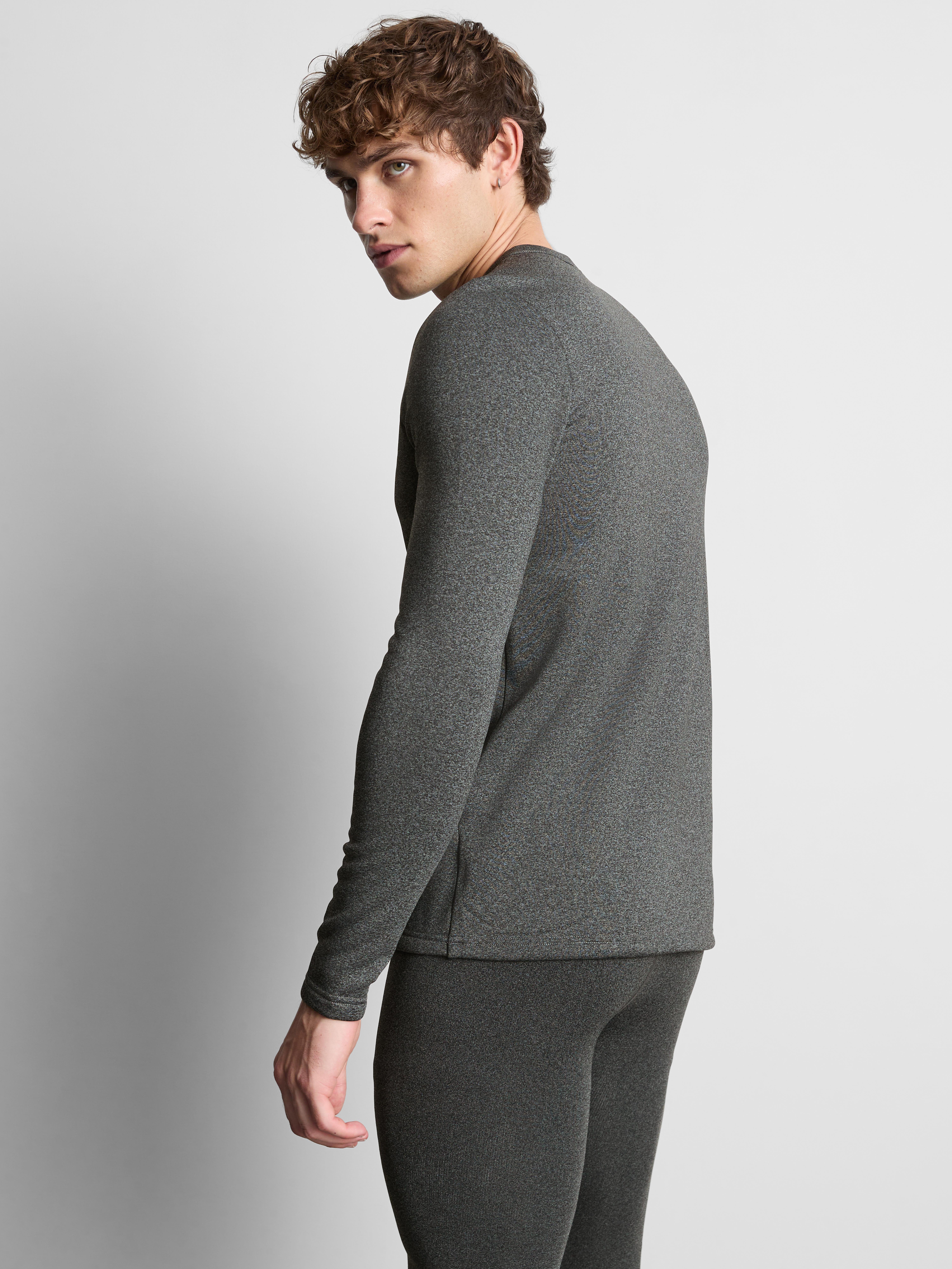 Heat IQ Max Warm Thermal Fleece-Lined Long-Sleeve Top