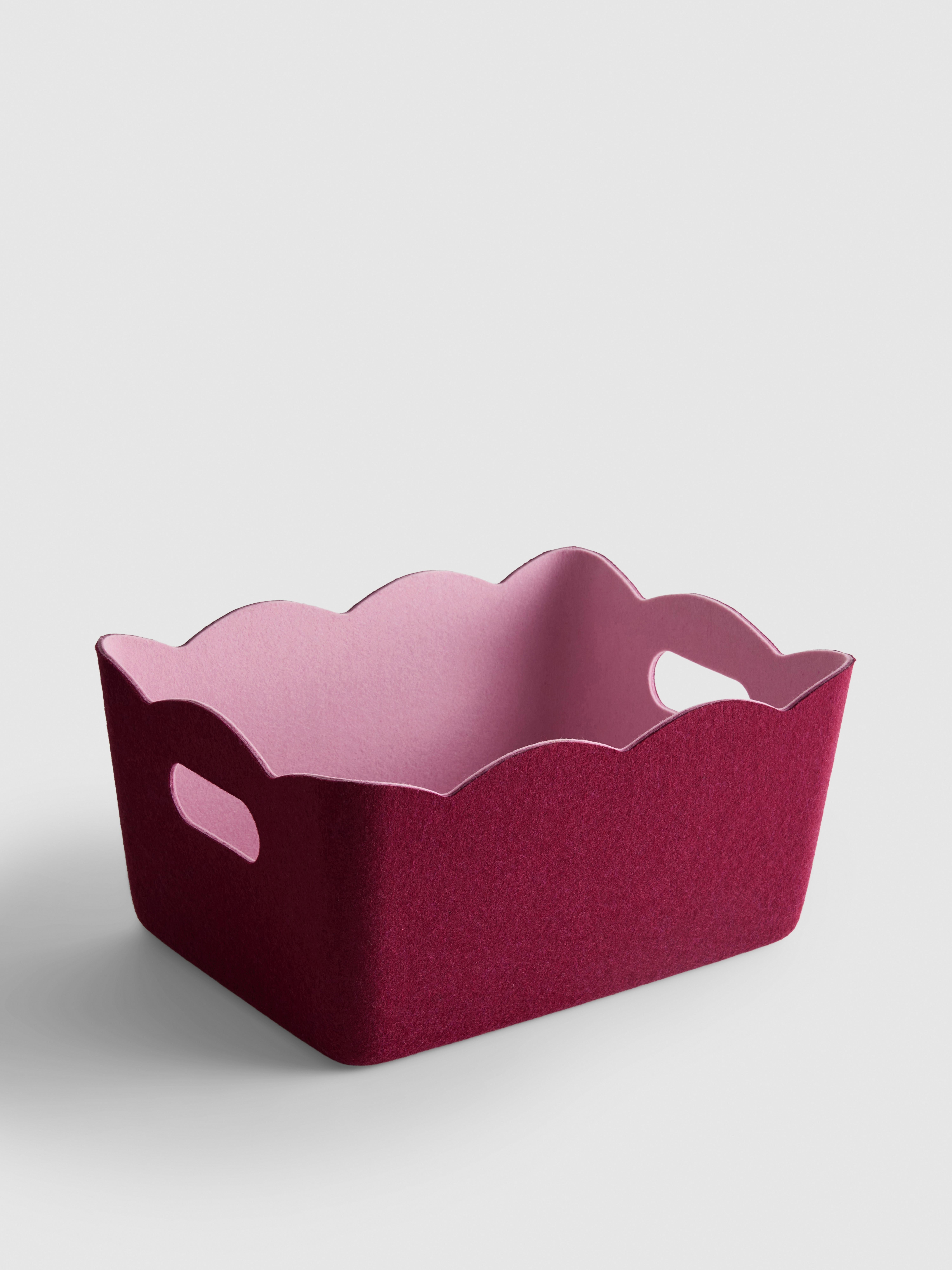 Scalloped Storage Basket