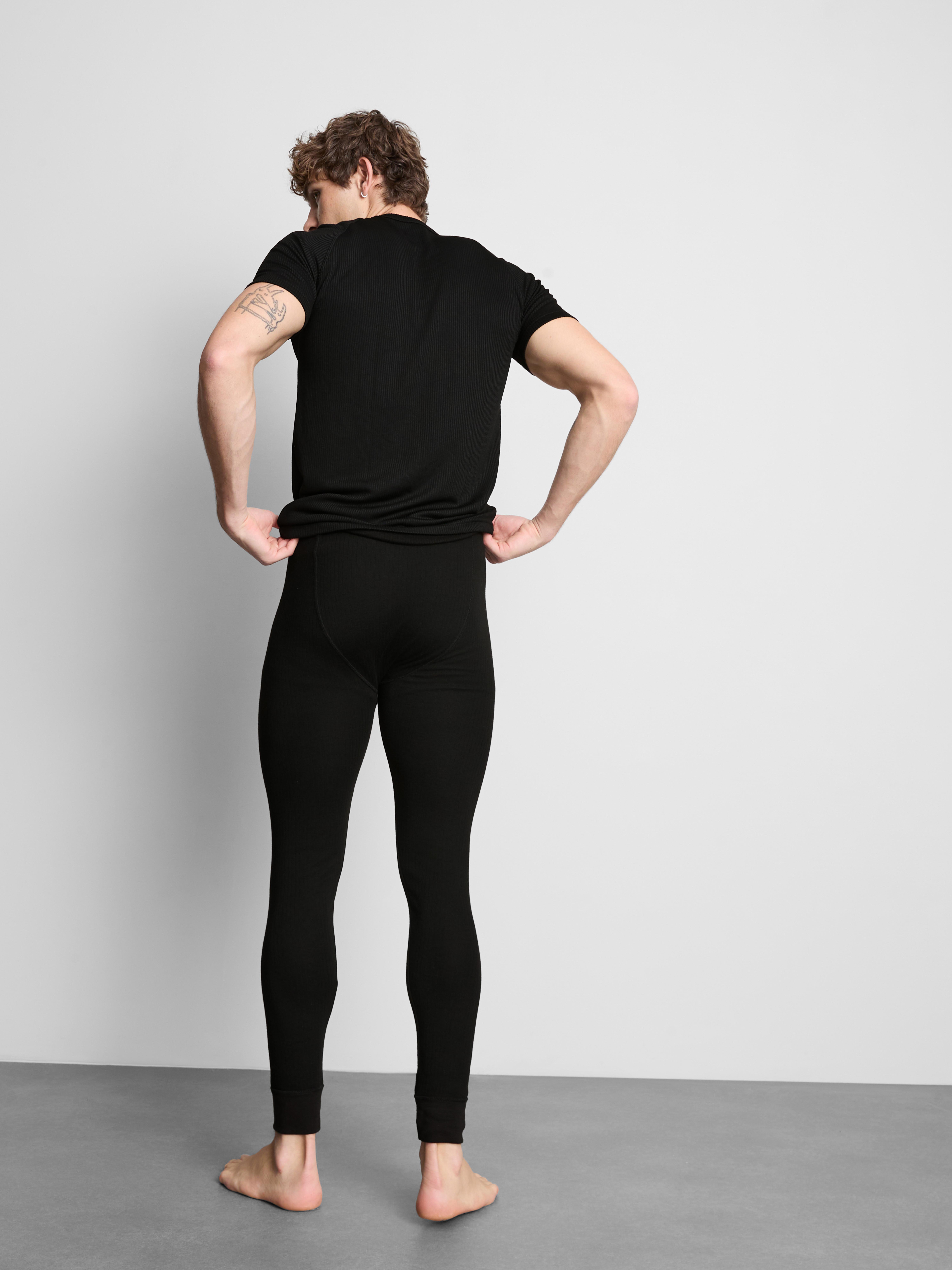 Heat IQ Warm Ribbed Thermal Bottoms