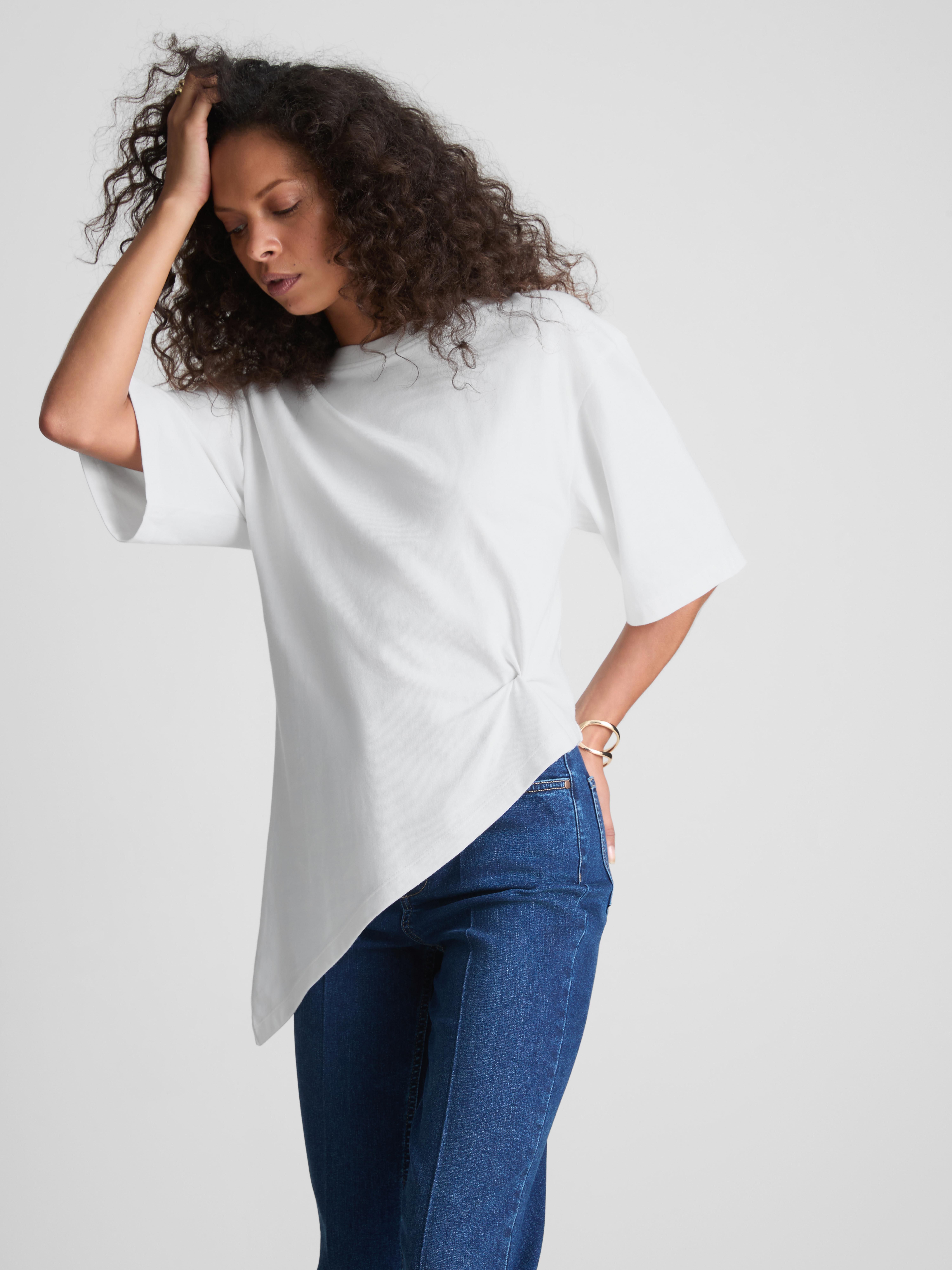 Paula Echevarría Asymmetric Knot Tee