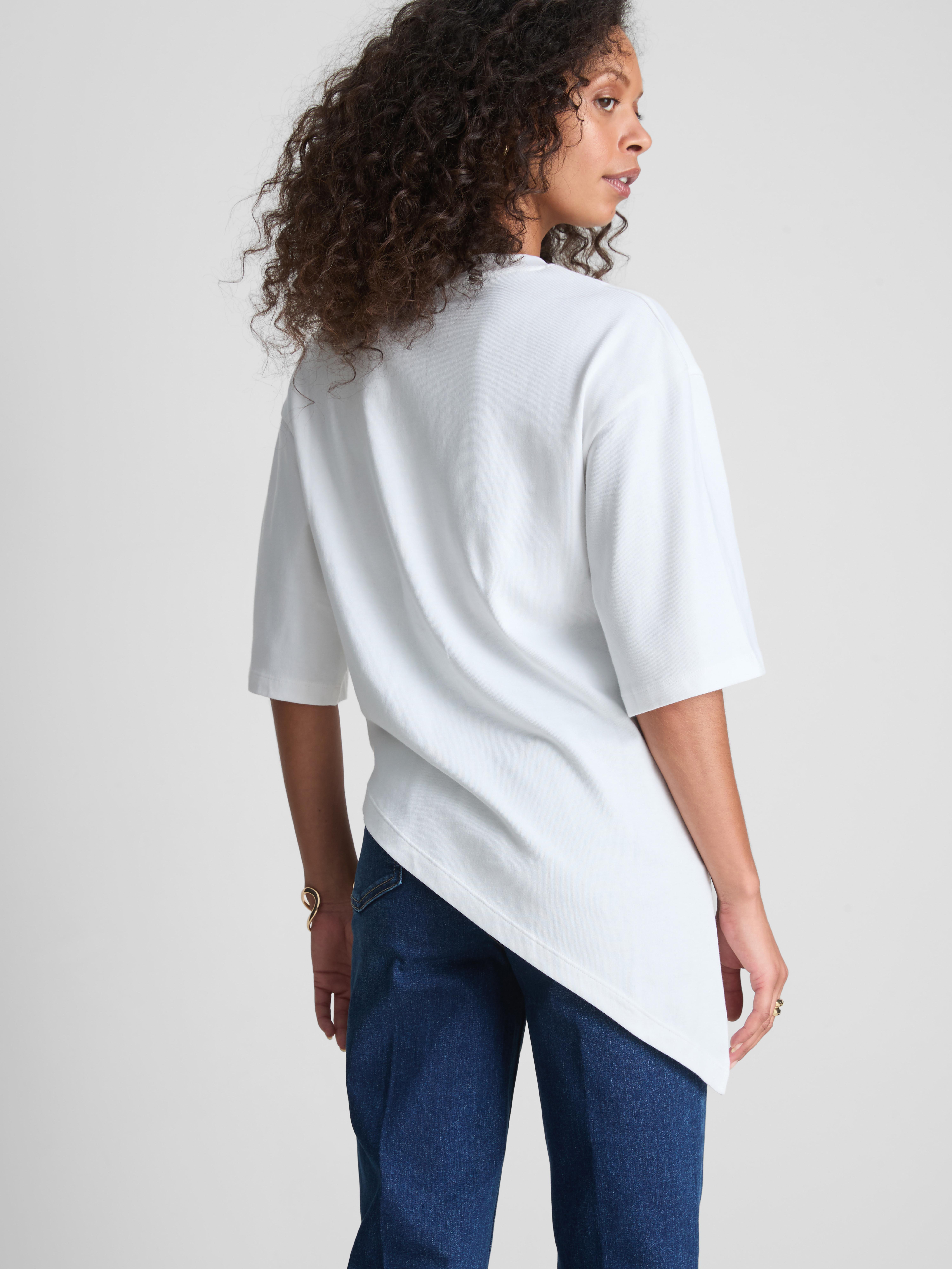 Paula Echevarría Asymmetric Knot Tee
