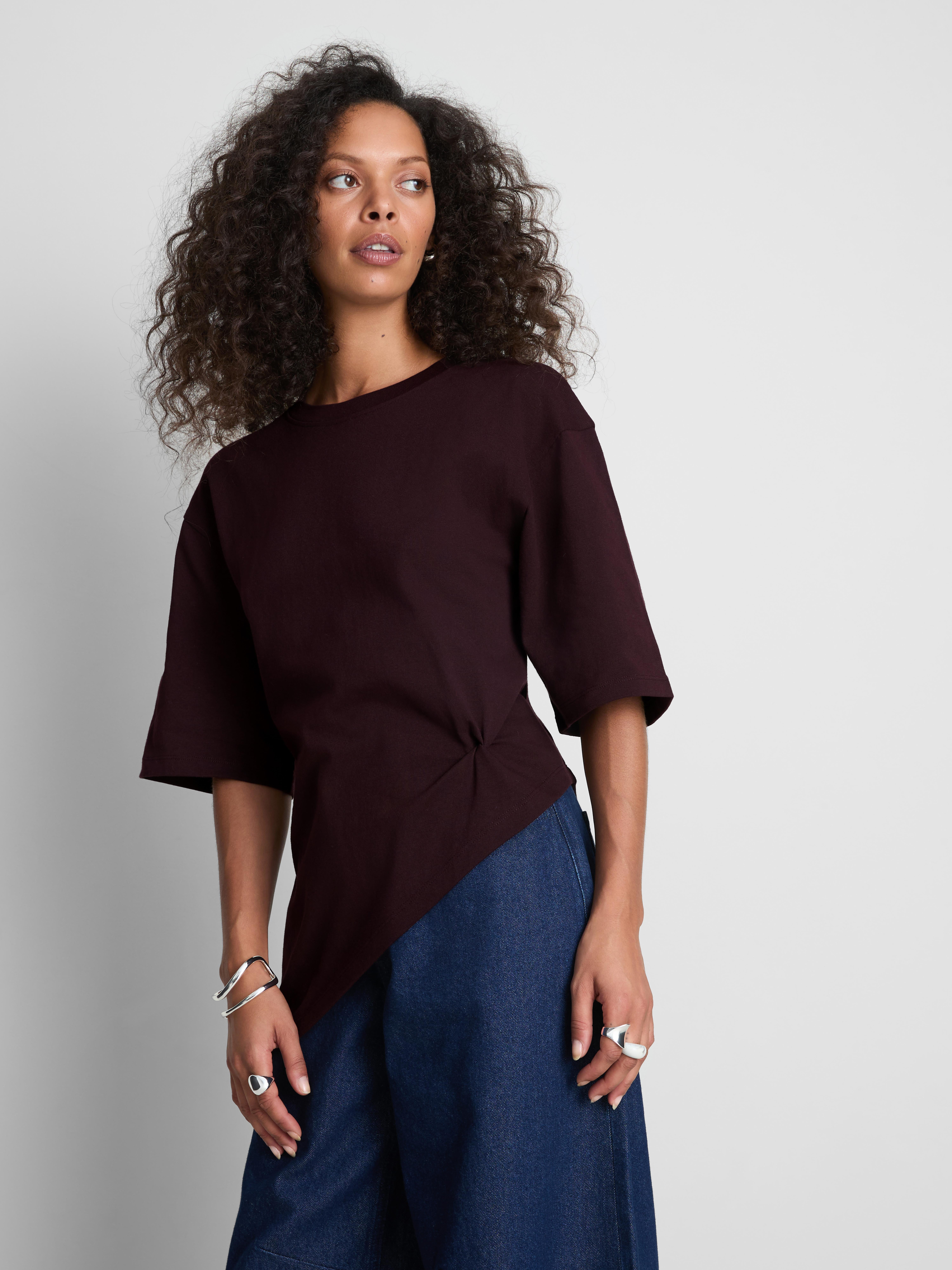 Paula Echevarría Asymmetric Knot Tee
