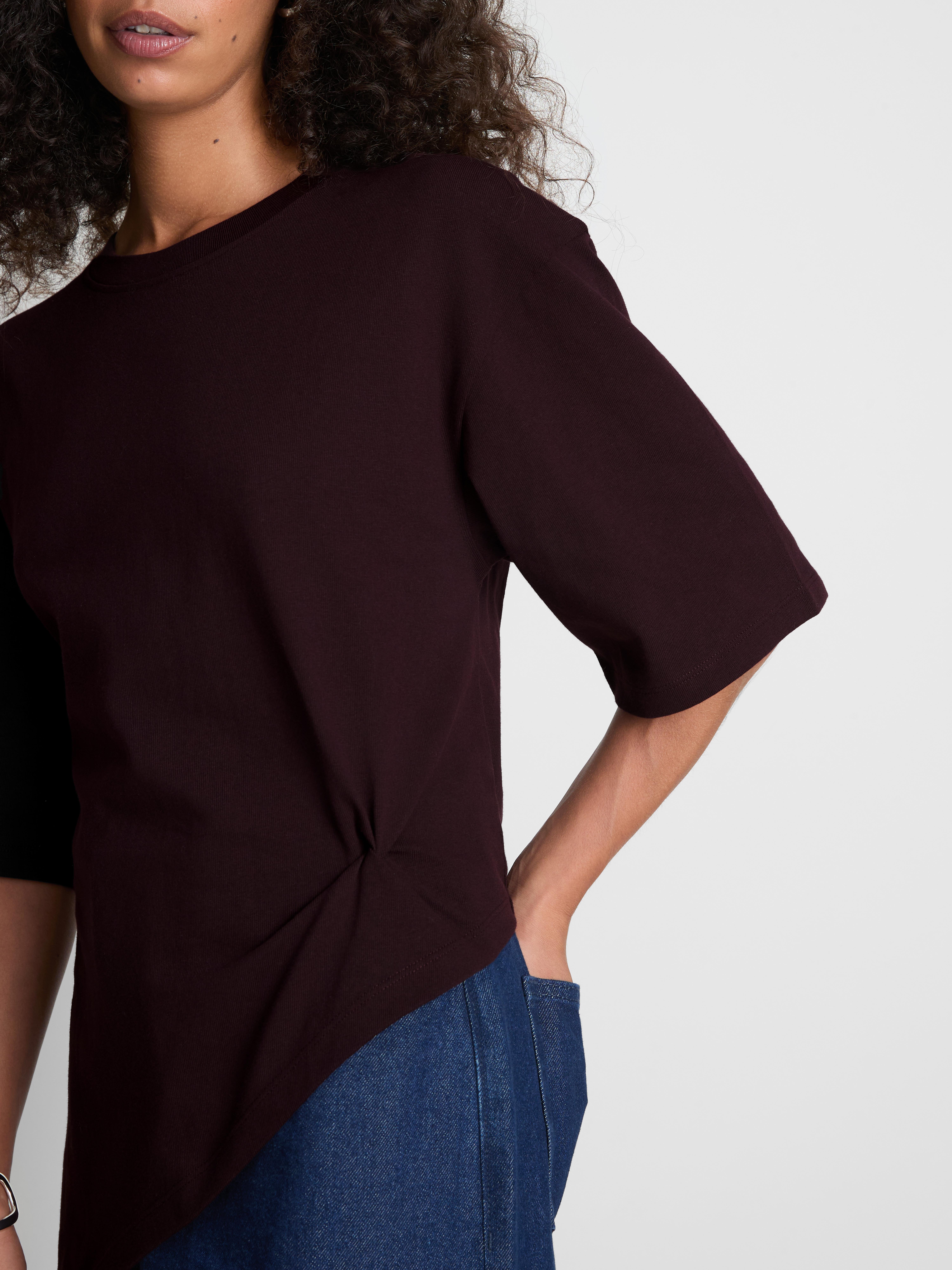 Paula Echevarría Asymmetric Knot Tee