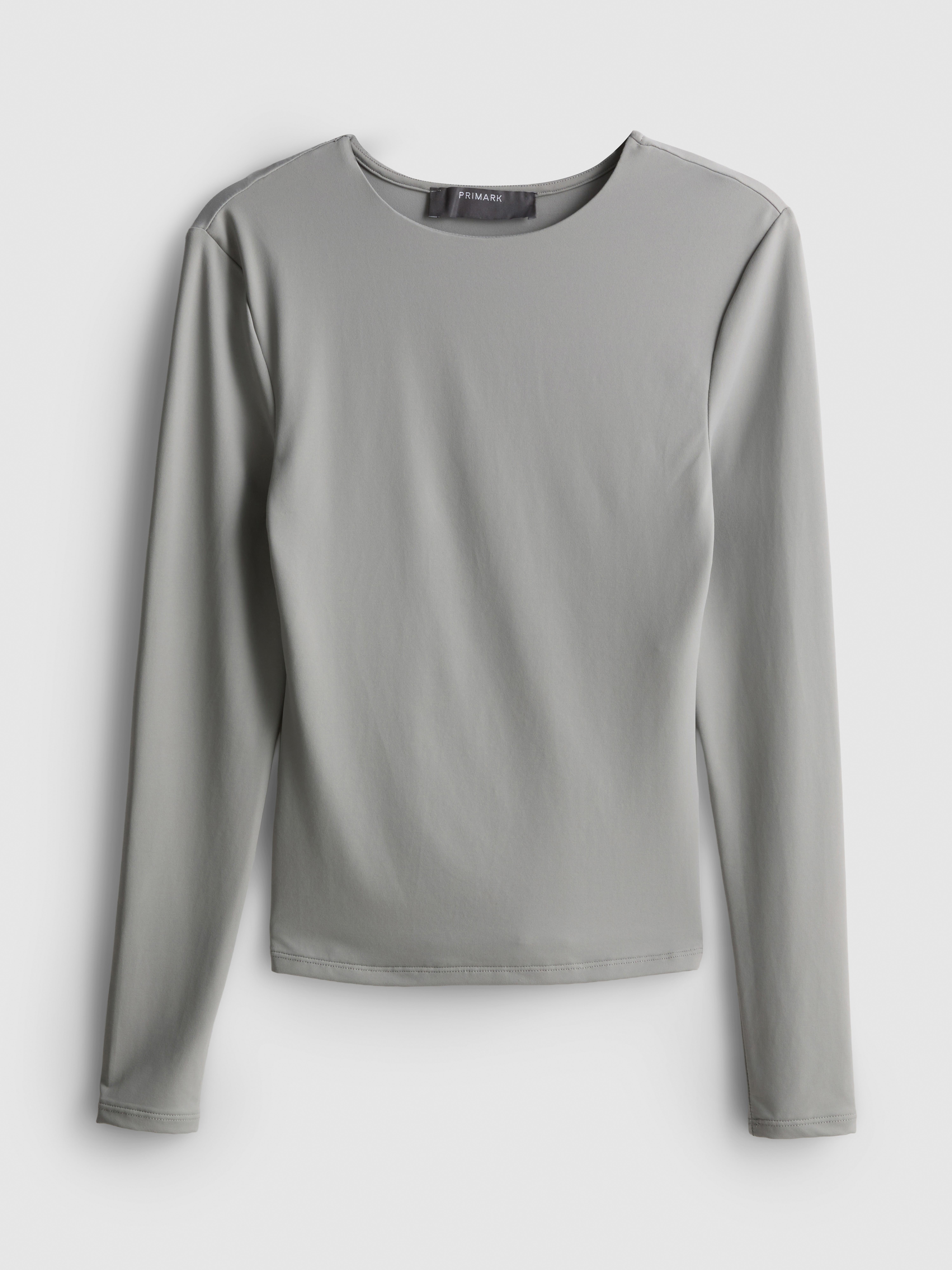 Second Skin Long Sleeve Crew Neck Top
