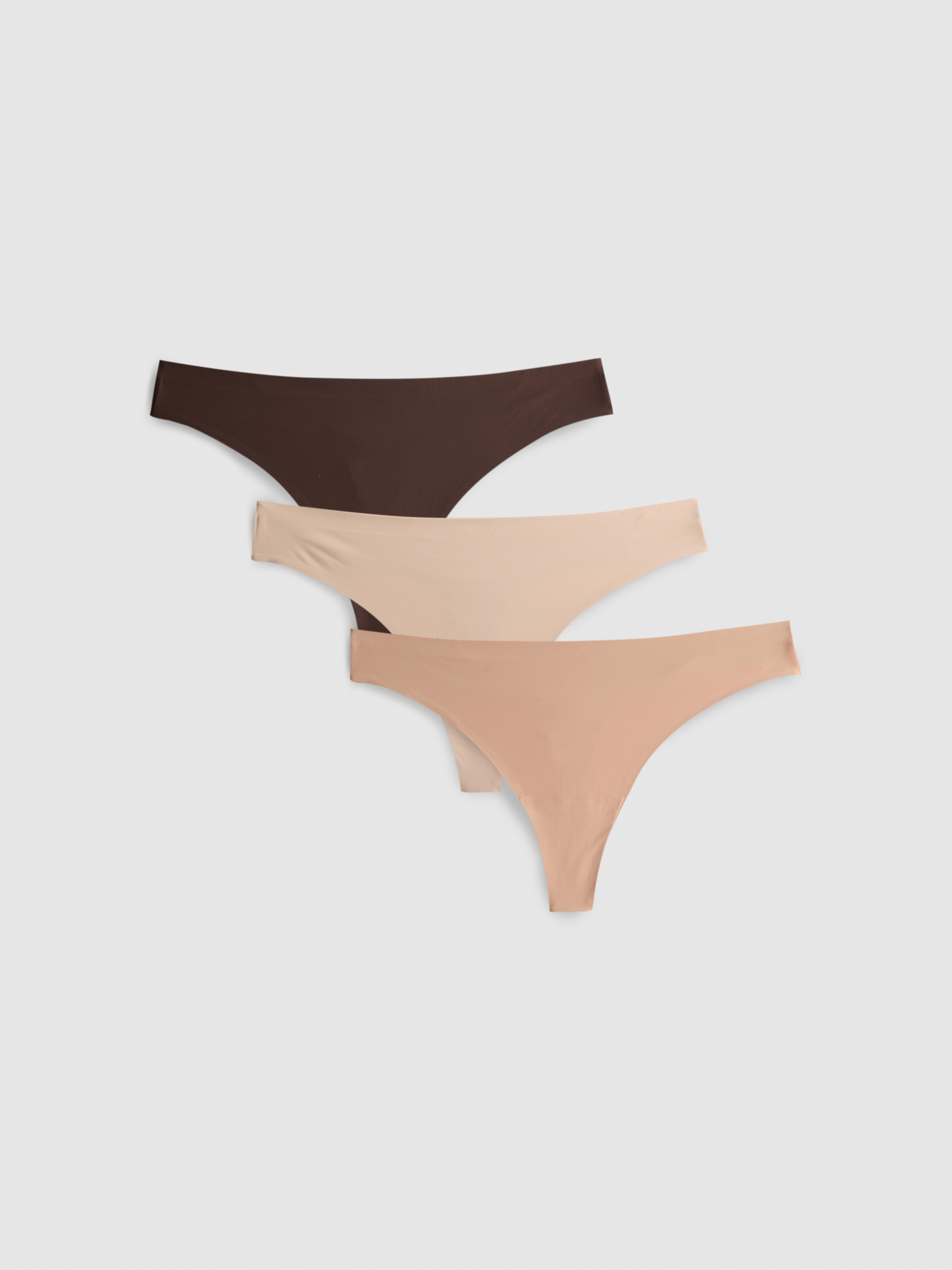 3pk Invisible Thongs