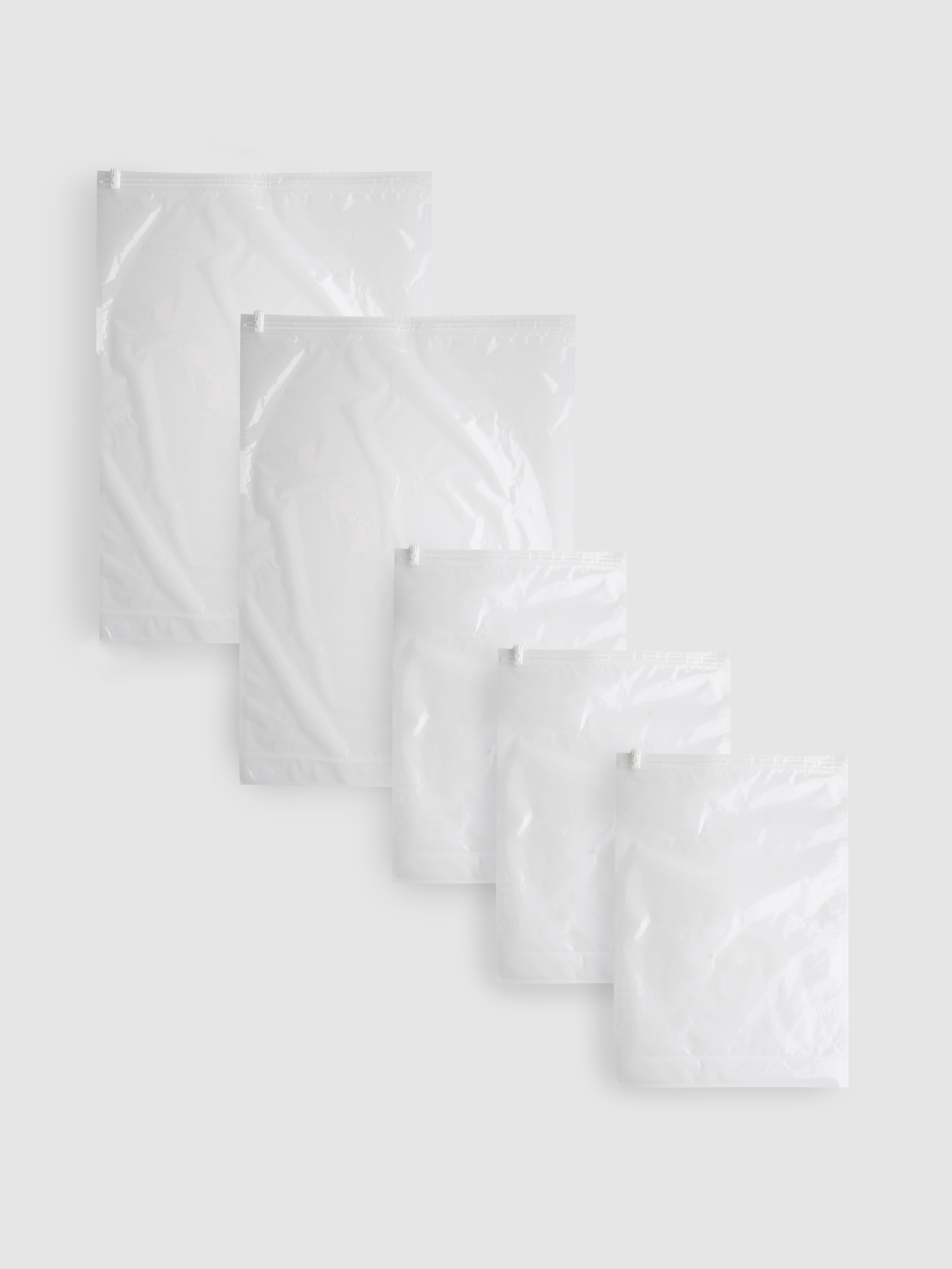5pk Pack & Roll Compression Bags