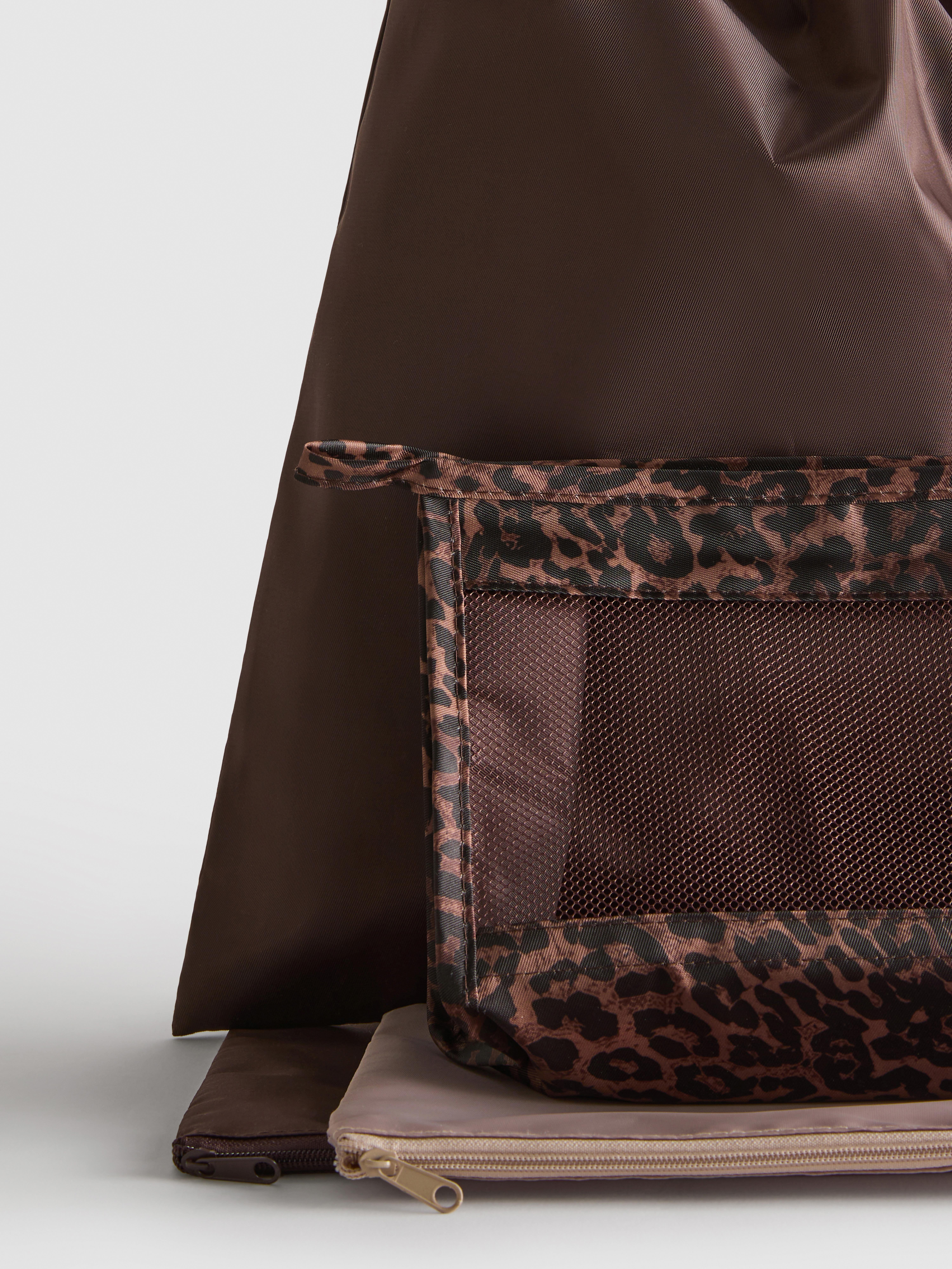 8pk Leopard Print Packing Cube Set