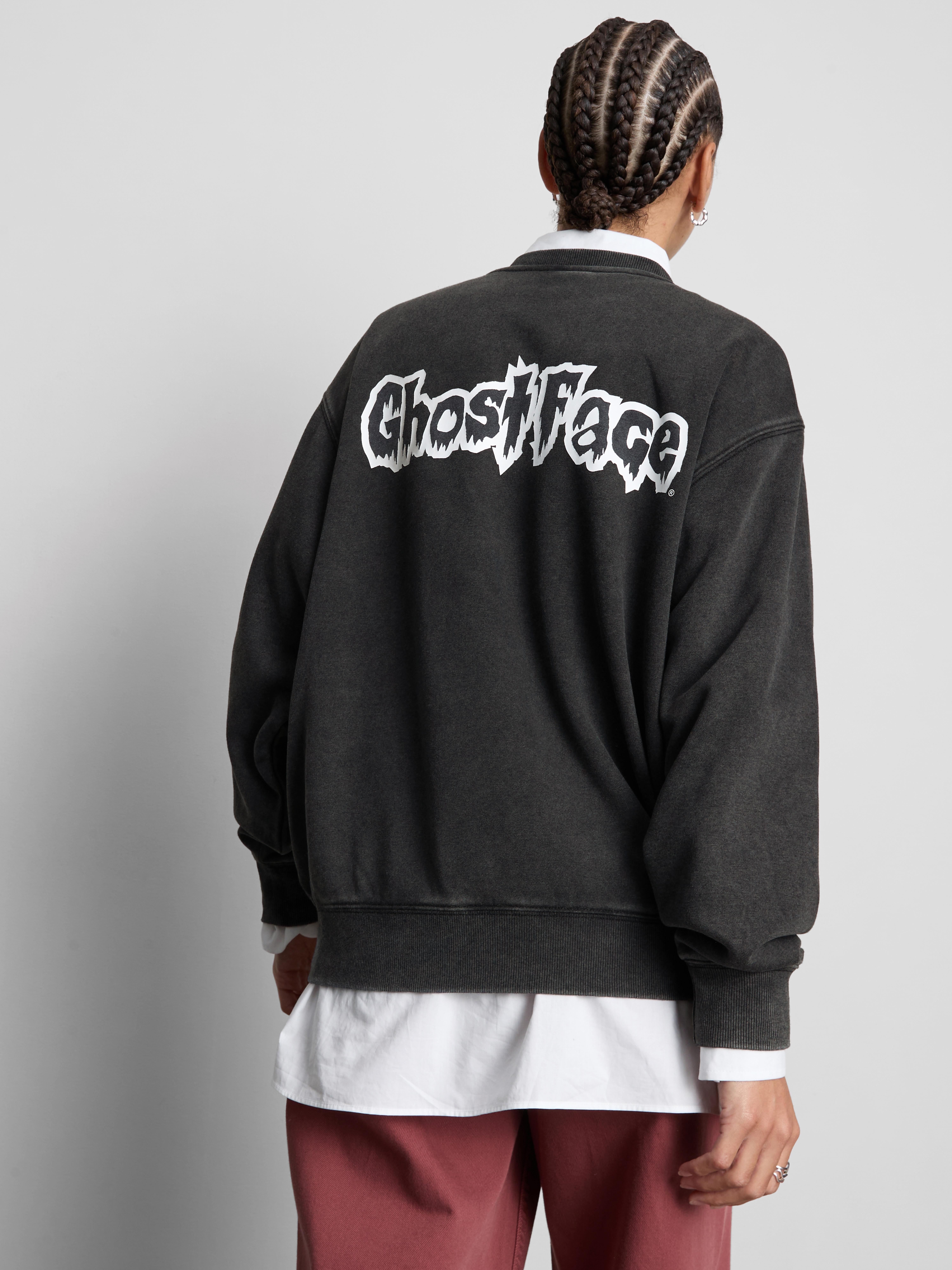 Ghost Face Cotton-Rich Sweatshirt