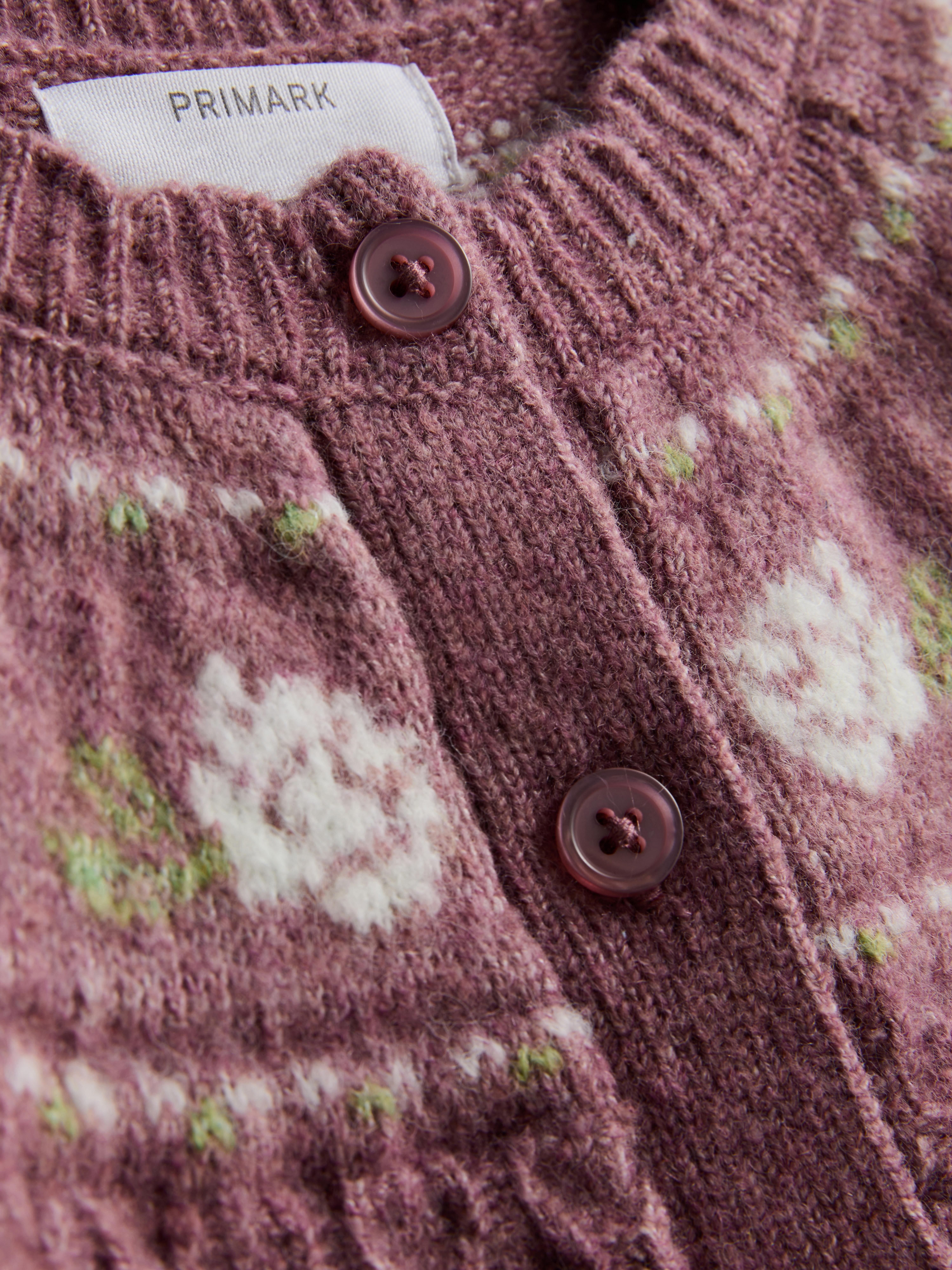 1-9yrs | Scallop-Trim Cardigan