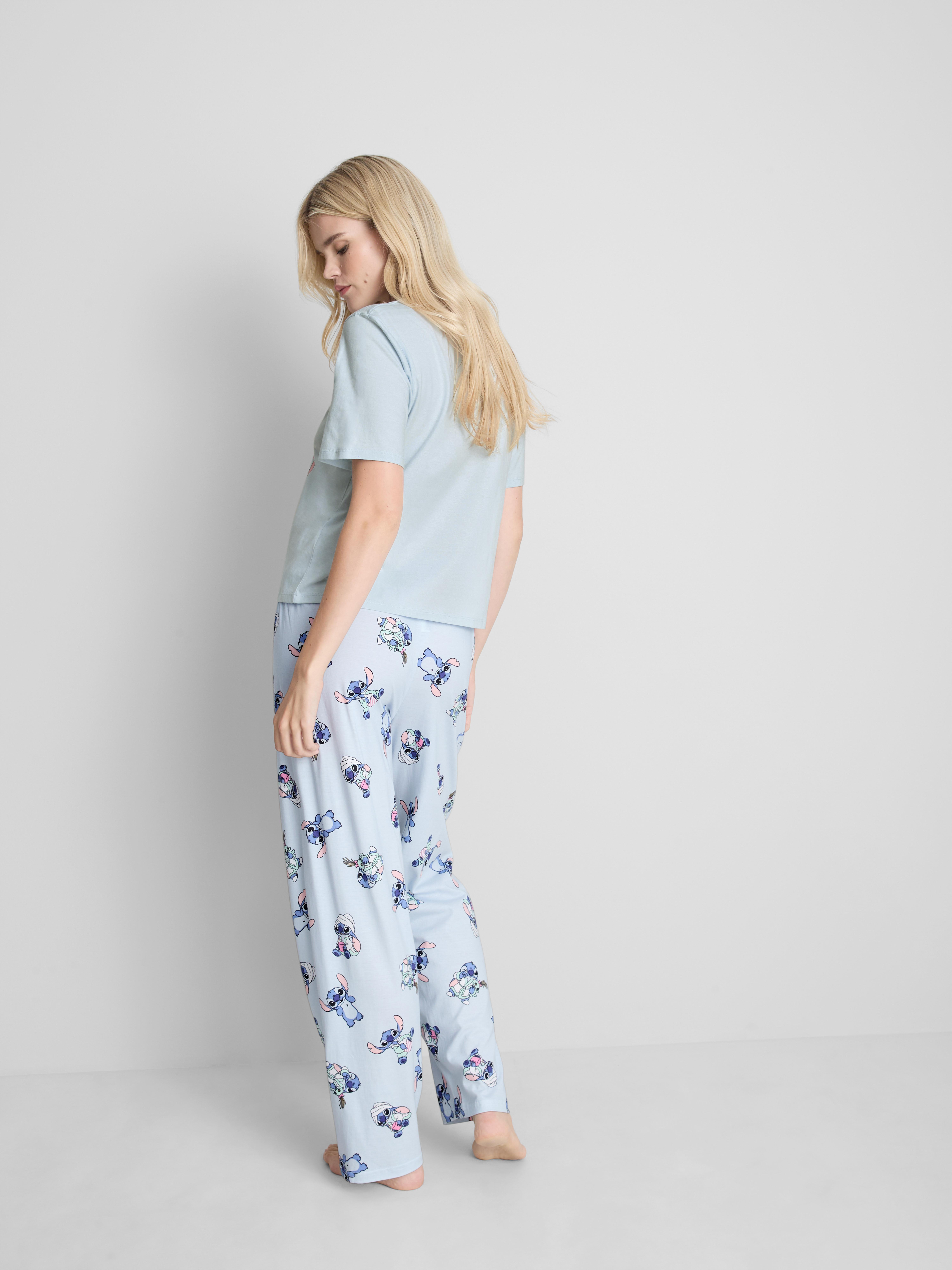 Disney's Stitch Pure Cotton Graphic Pajamas