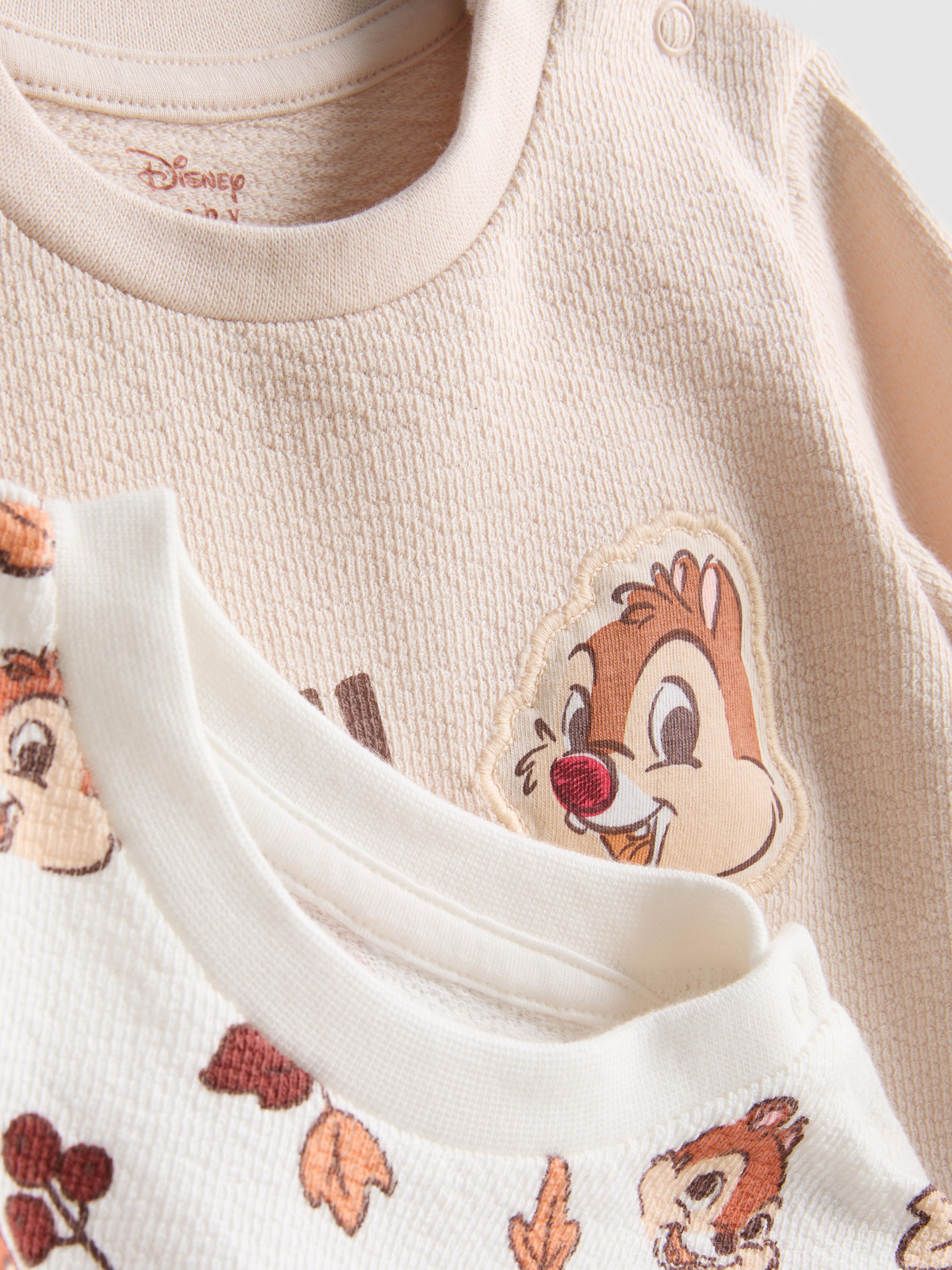 0-18mths | 2pk Disney’s Chip and Dale Sweatshirts