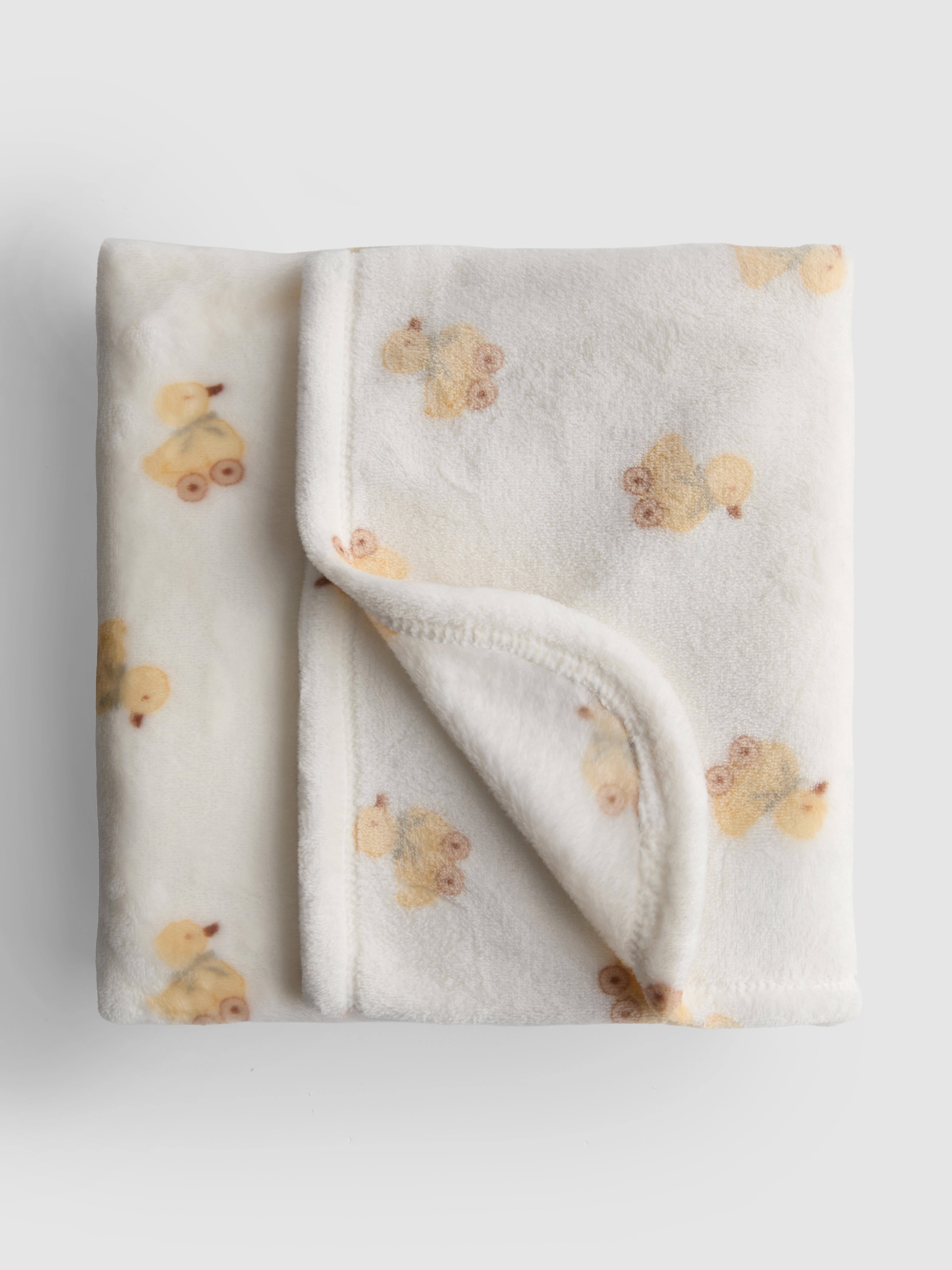 Duck Graphic Baby Blanket