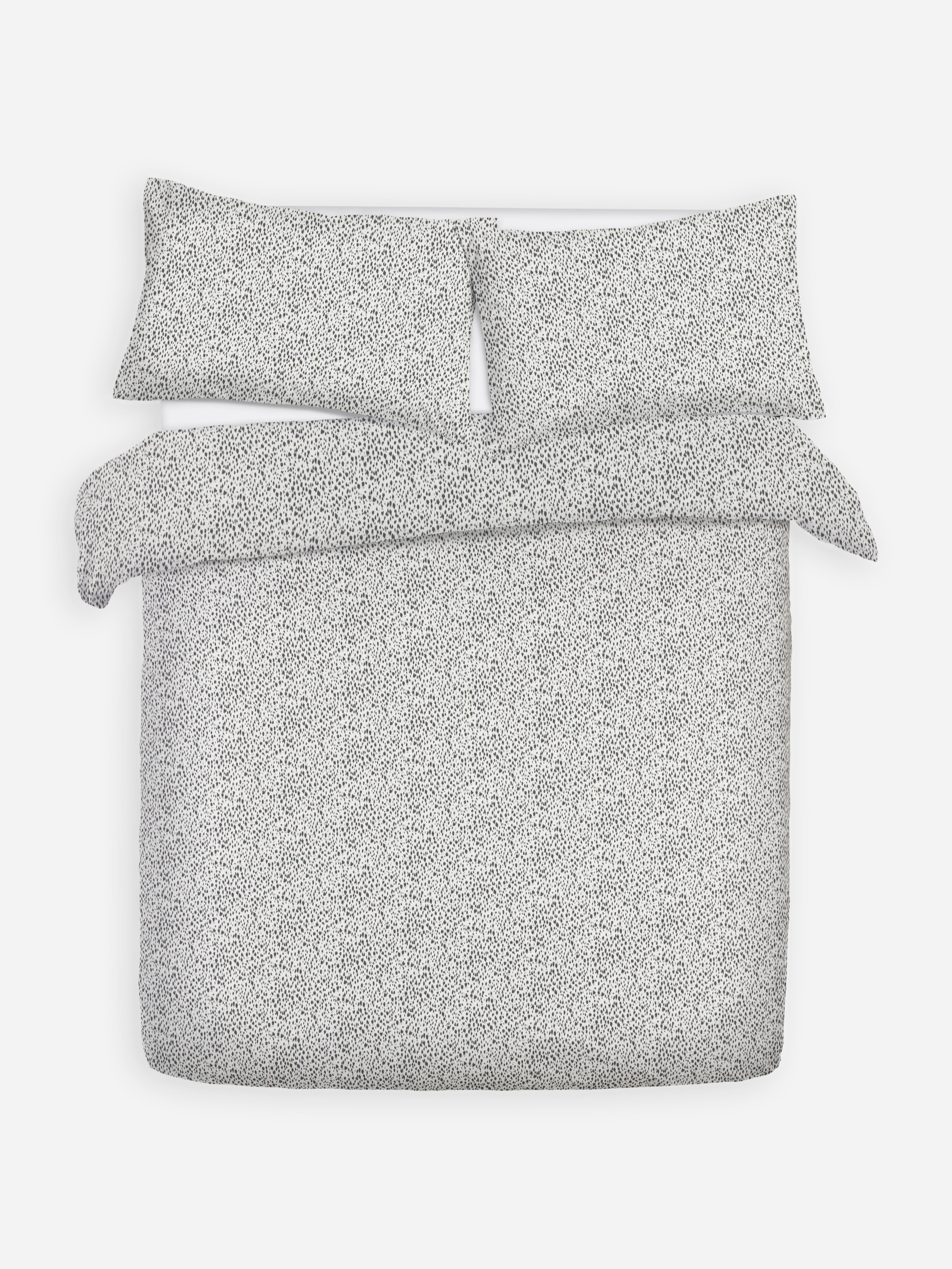 Animal Pattern Brushed Cotton Super King Duvet Cover Set