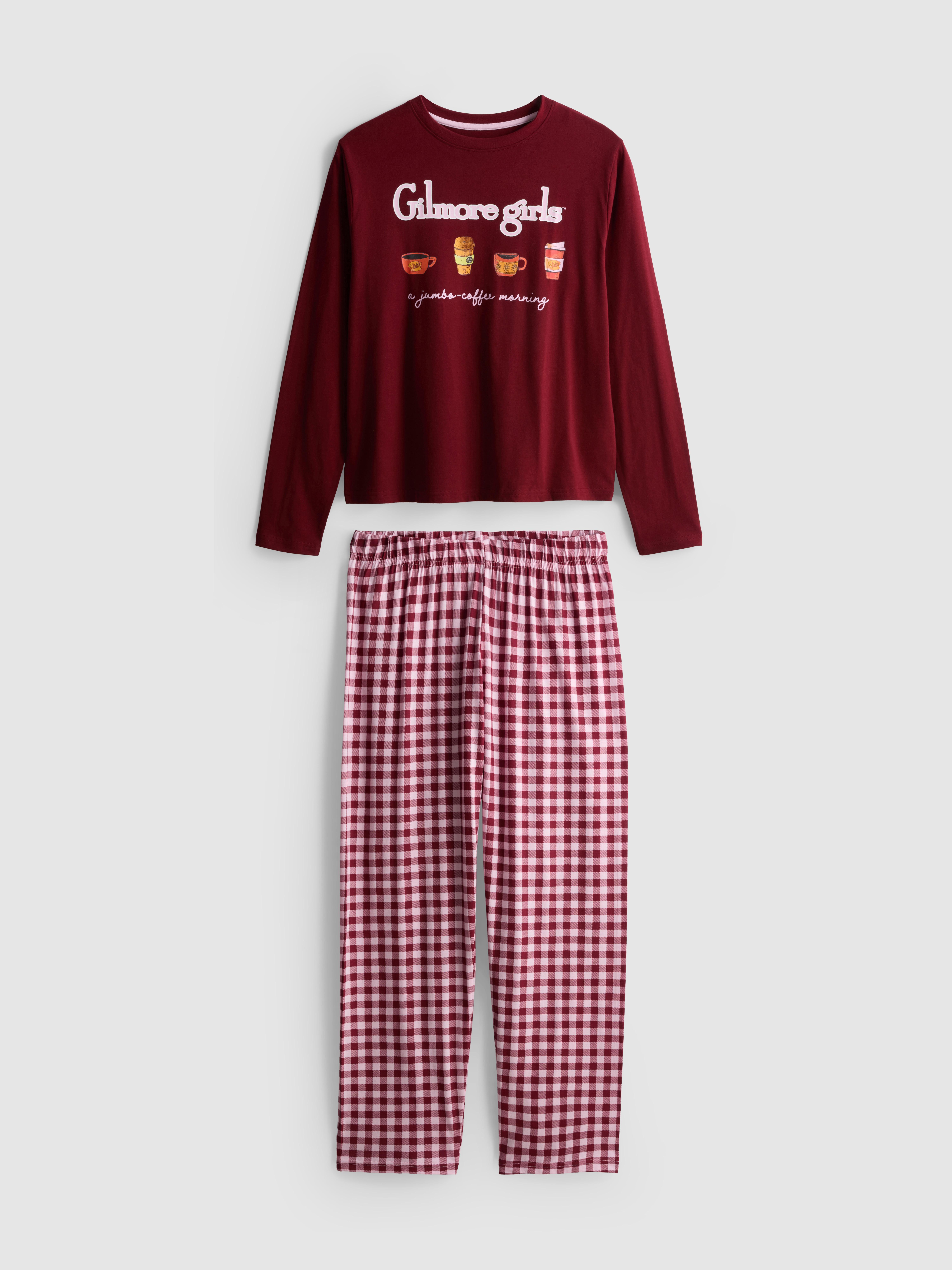 Gilmore Girls Graphic Check Pajamas
