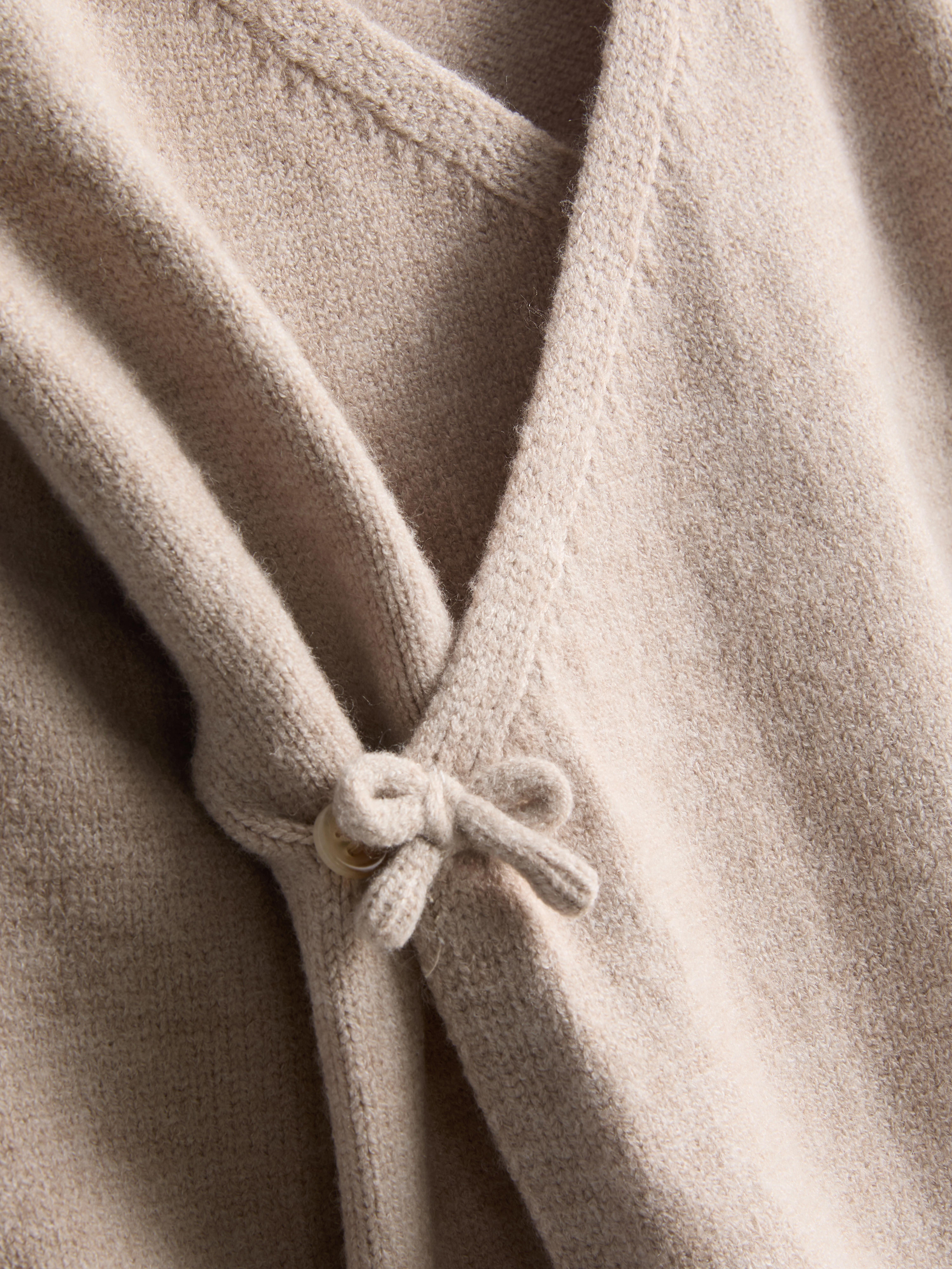 0-18mths | The Edit Wrap Sweater and Knit Leggings Newborn Set