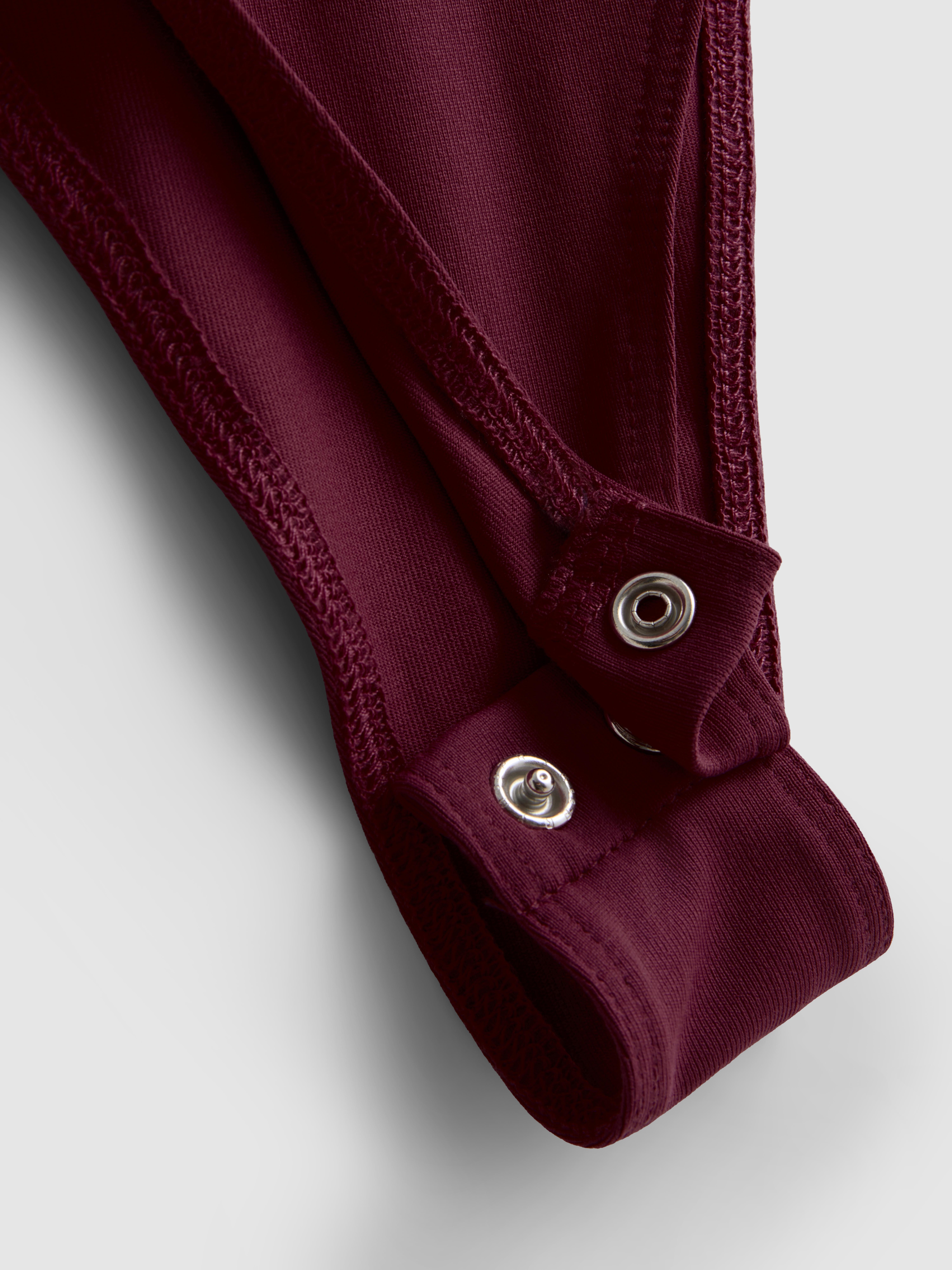 Second Skin Square Neck Long Sleeve Bodysuit