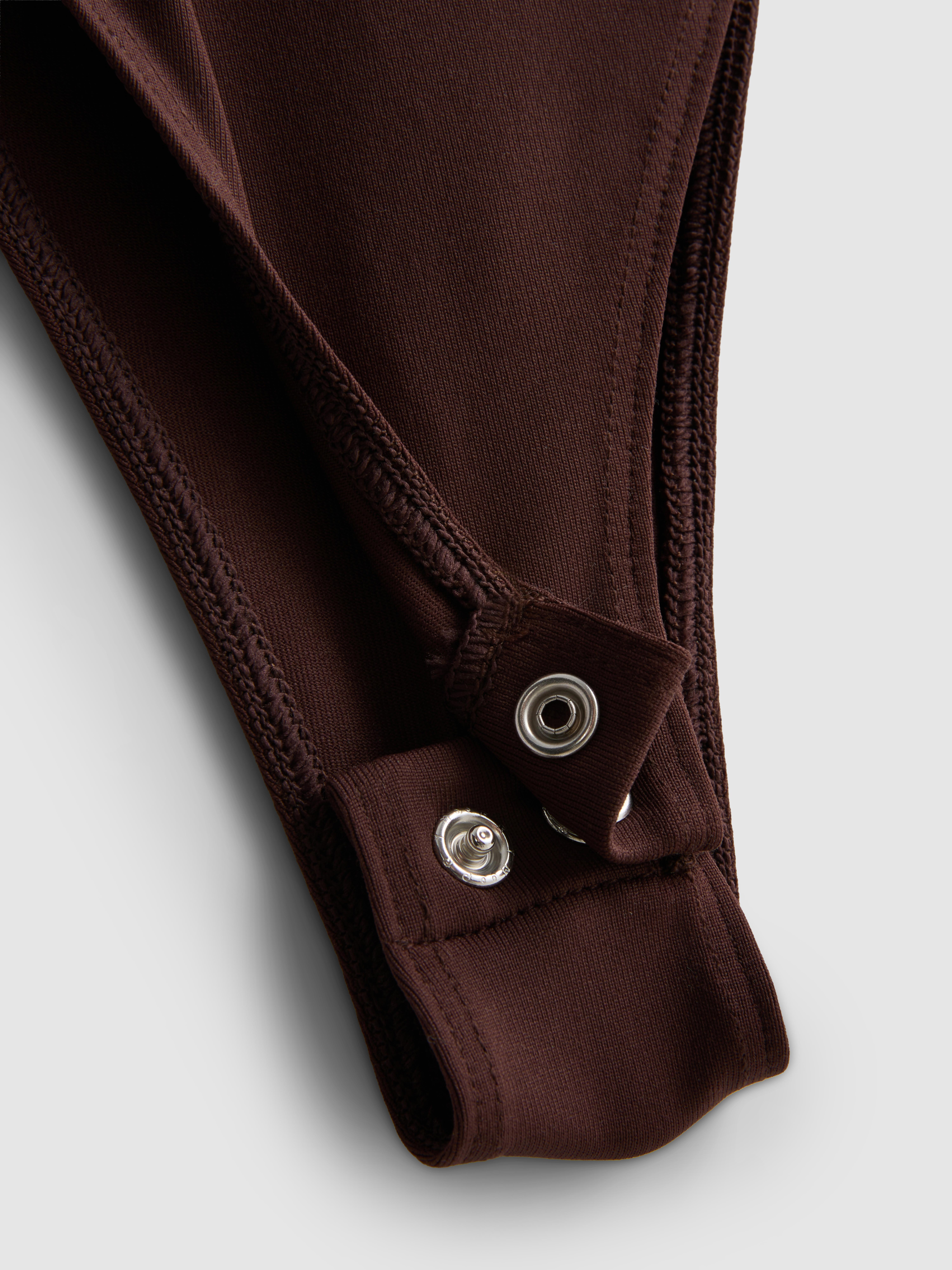 Second Skin Square Neck Long Sleeve Bodysuit