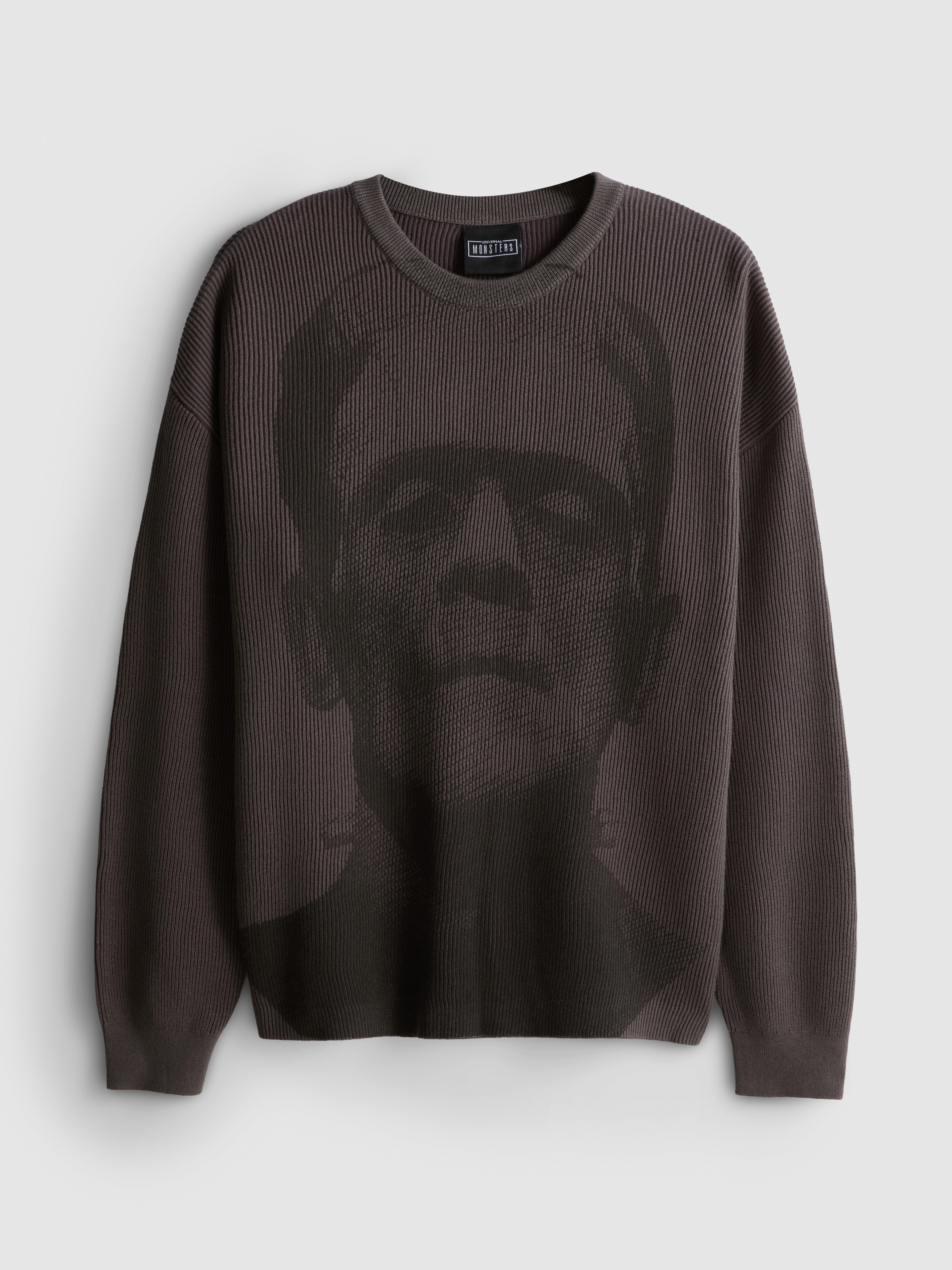 Frankenstein Pure Cotton Graphic Sweater
