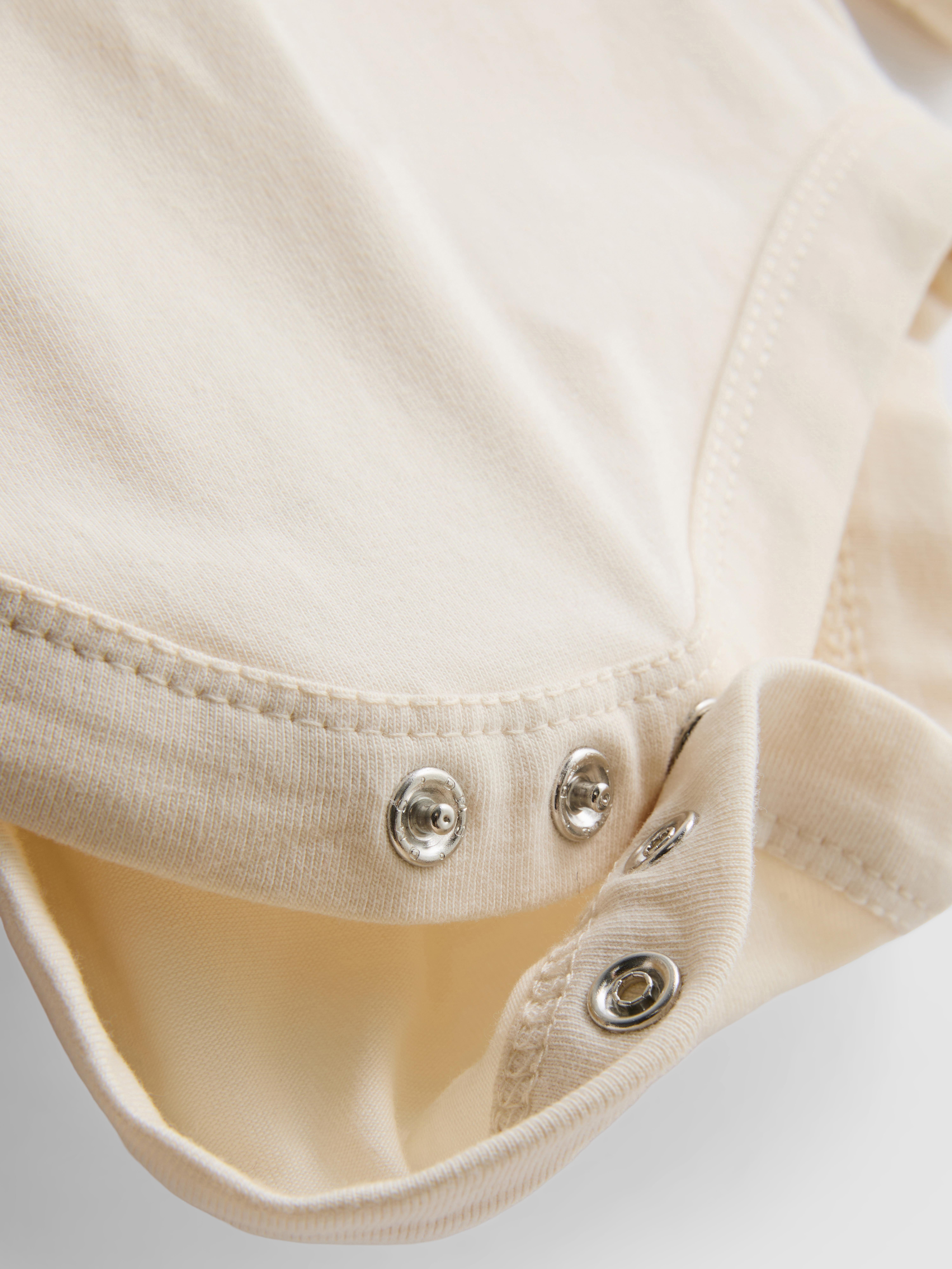 0-18mths | The Edit Eyelet Collar Newborn Bodysuit