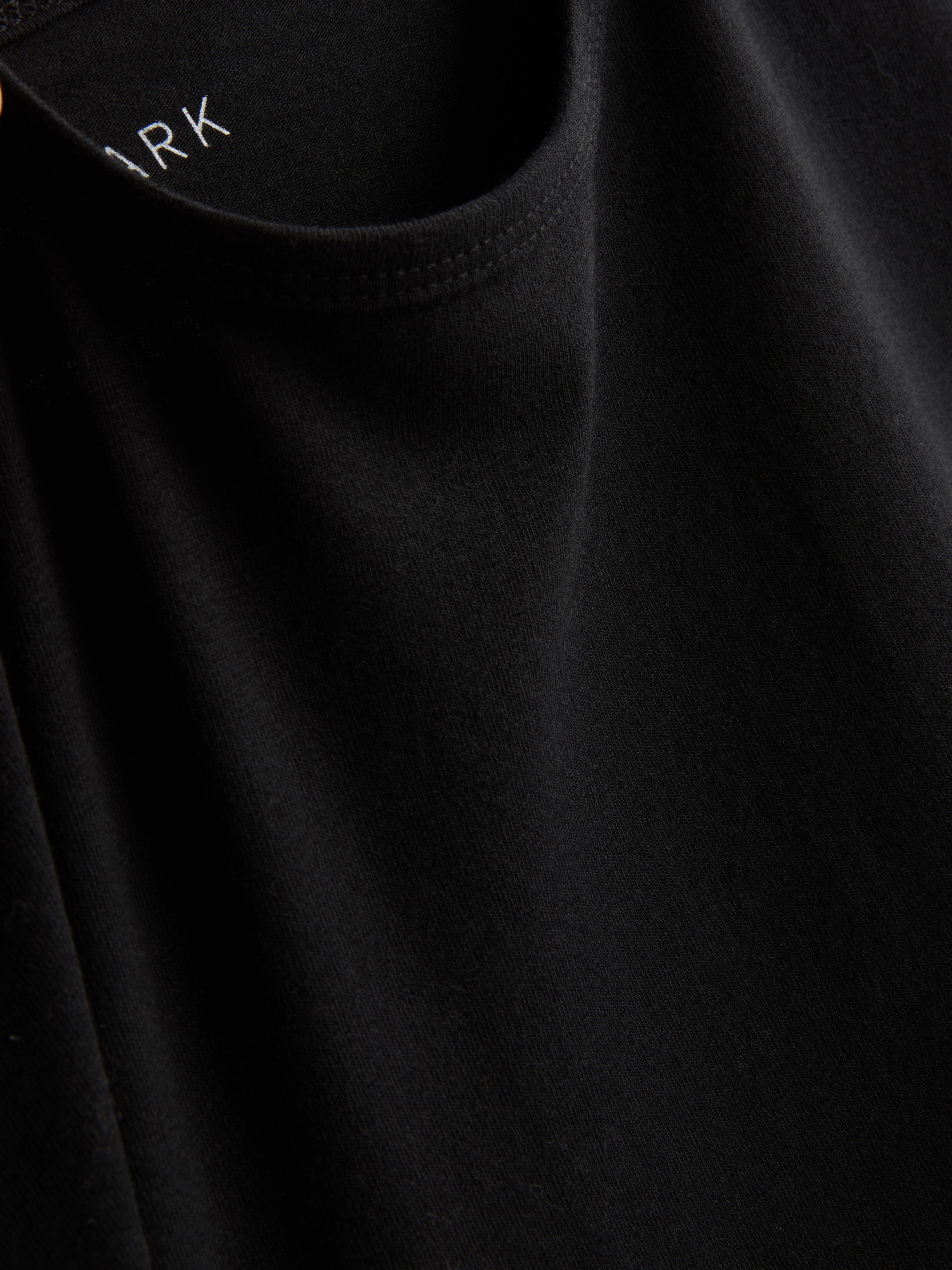 Cotton Rich Long Sleeve Crew Neck Top