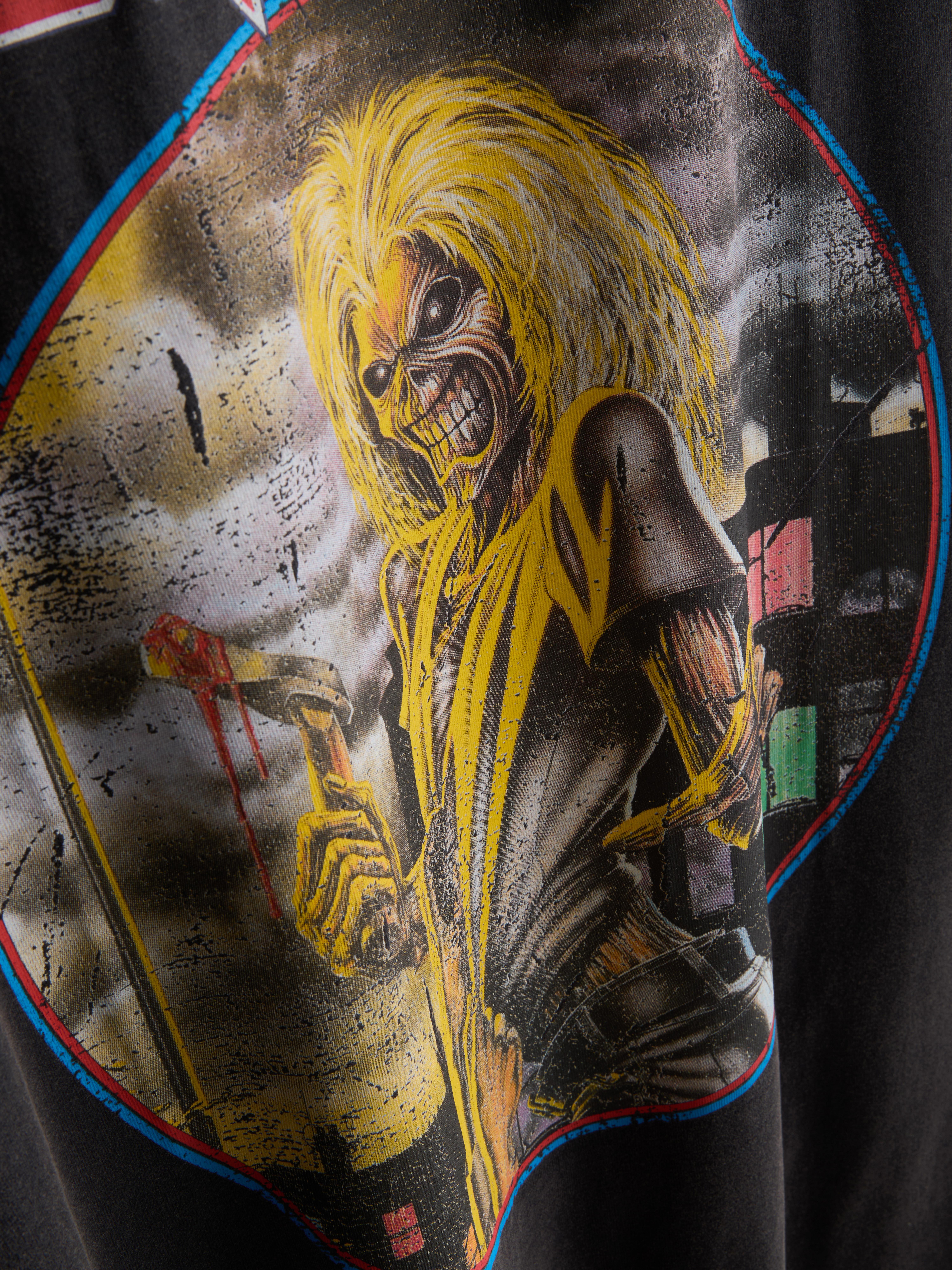 Iron Maiden Cotton Graphic Tank Top