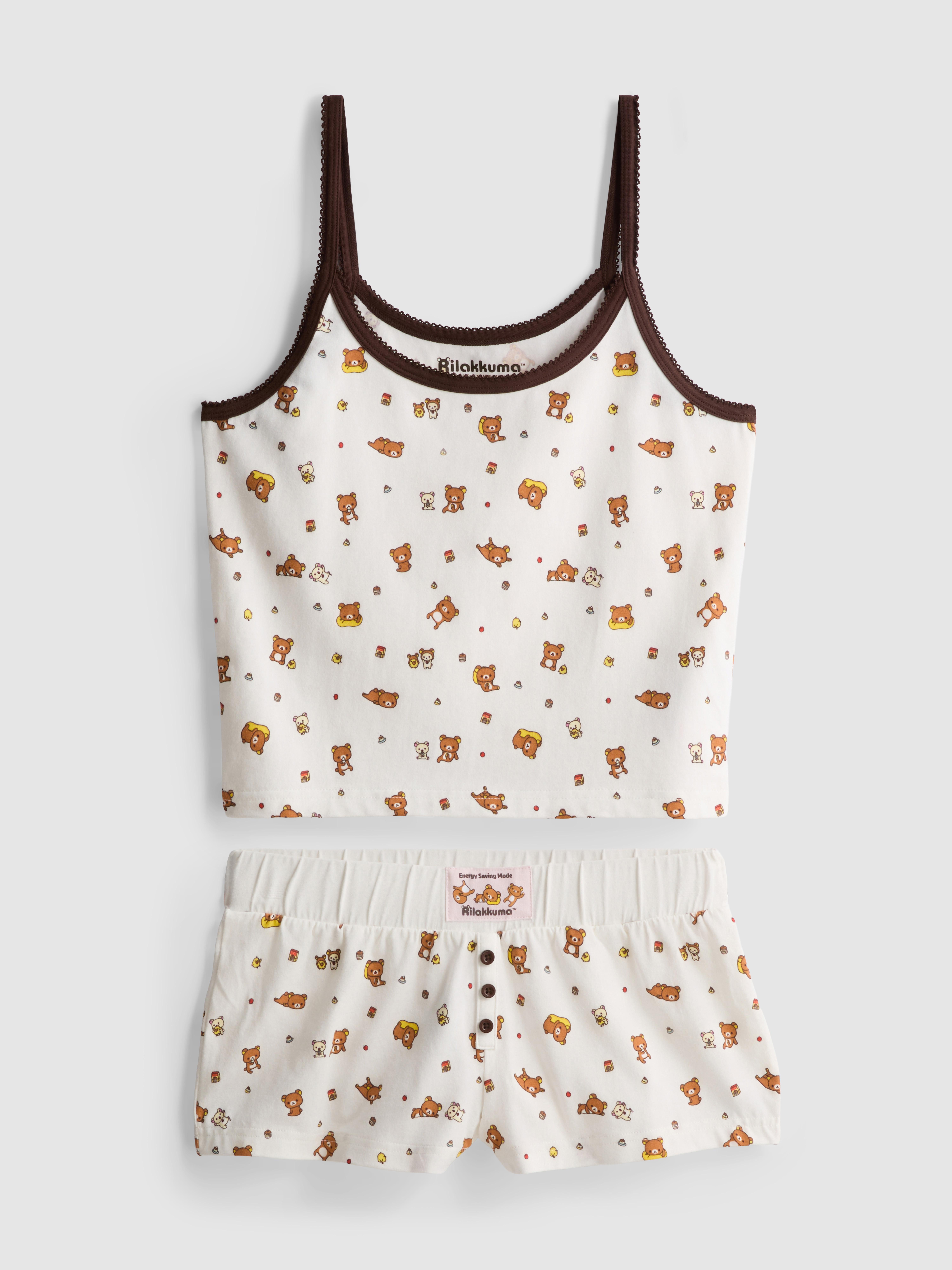 Rilakkuma Cami Shorty Pajamas