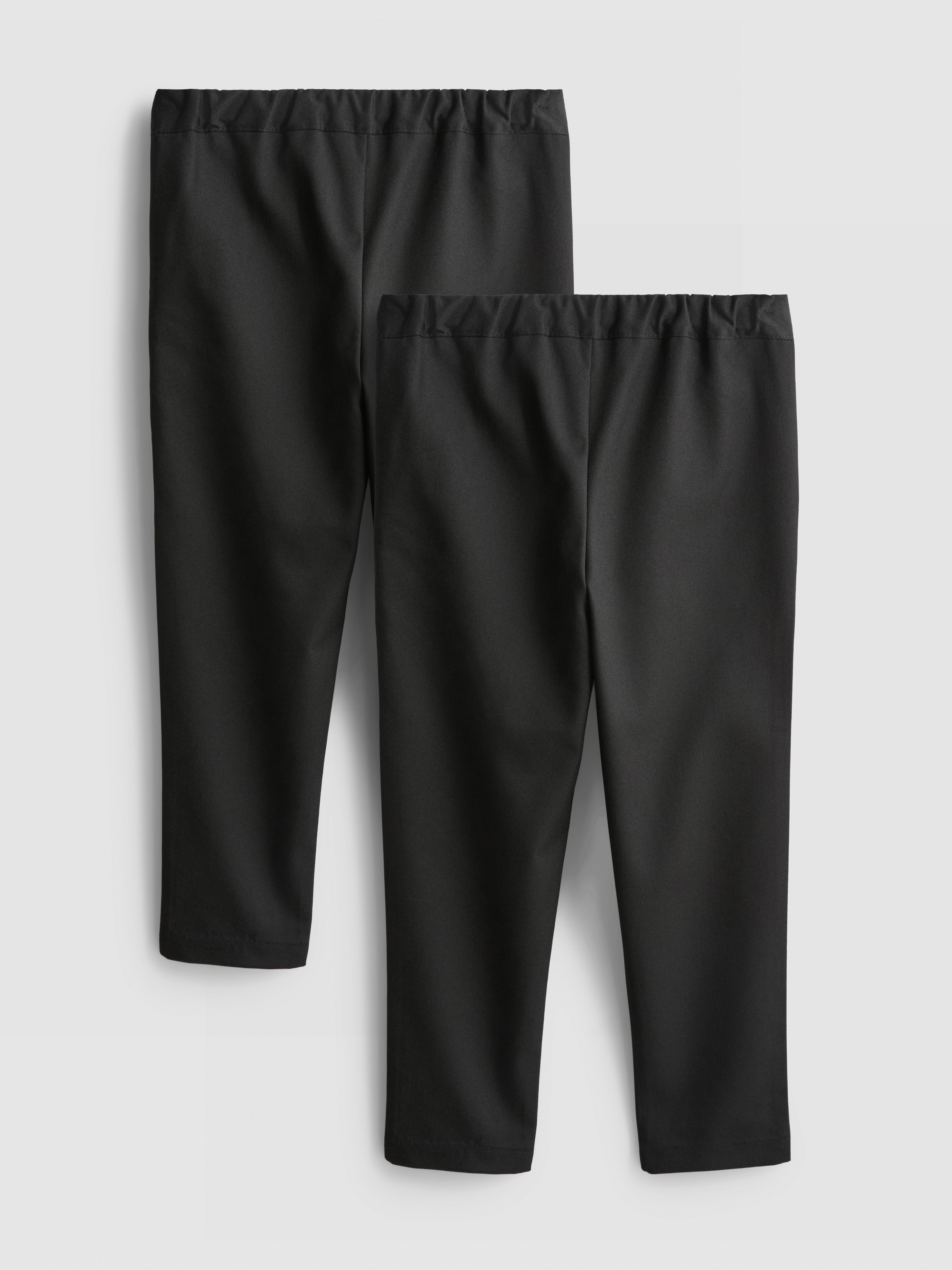 3-7yrs | 2pk Pull On School Trousers