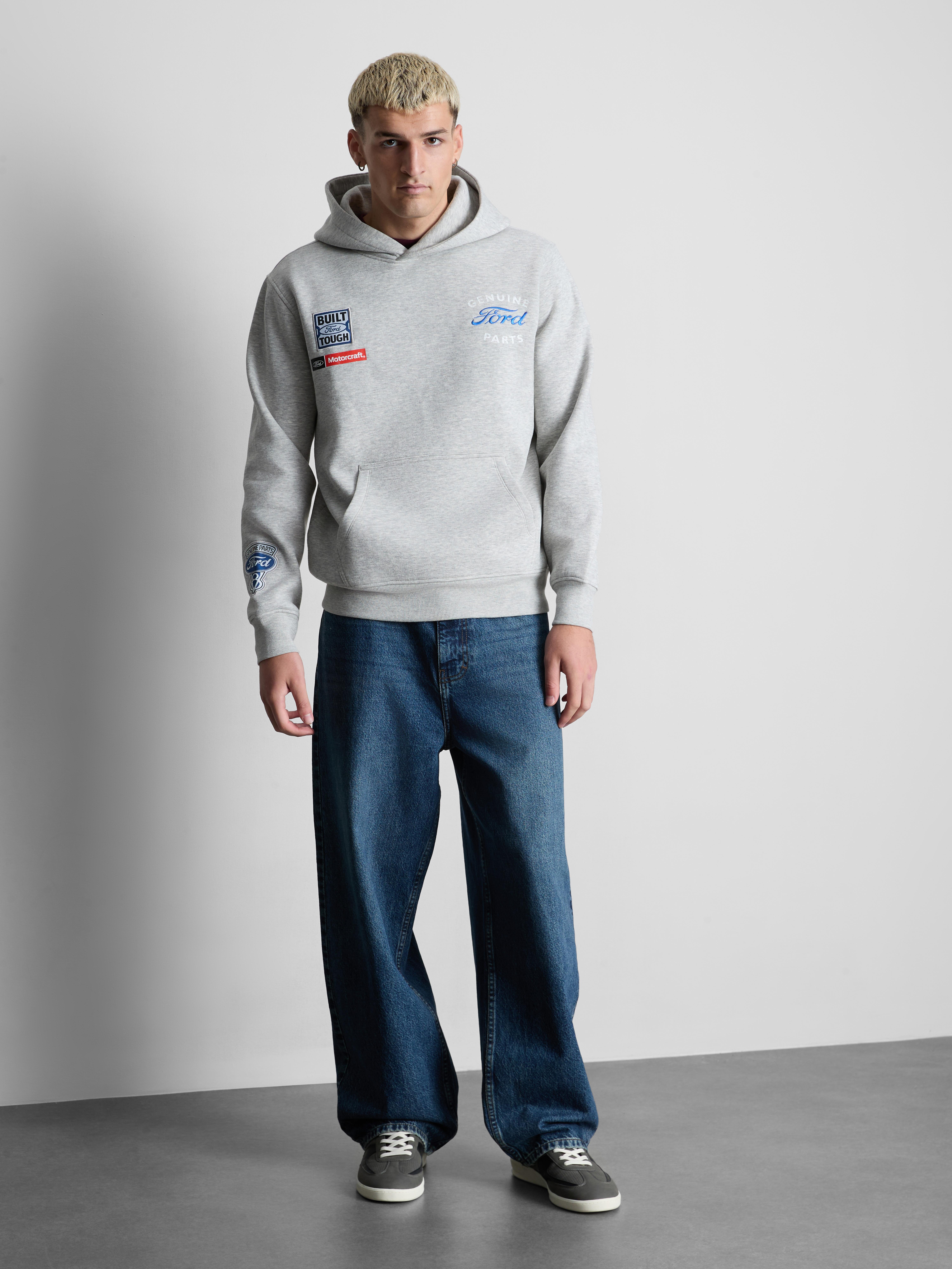 Ford Cotton Rich Badge Hoodie