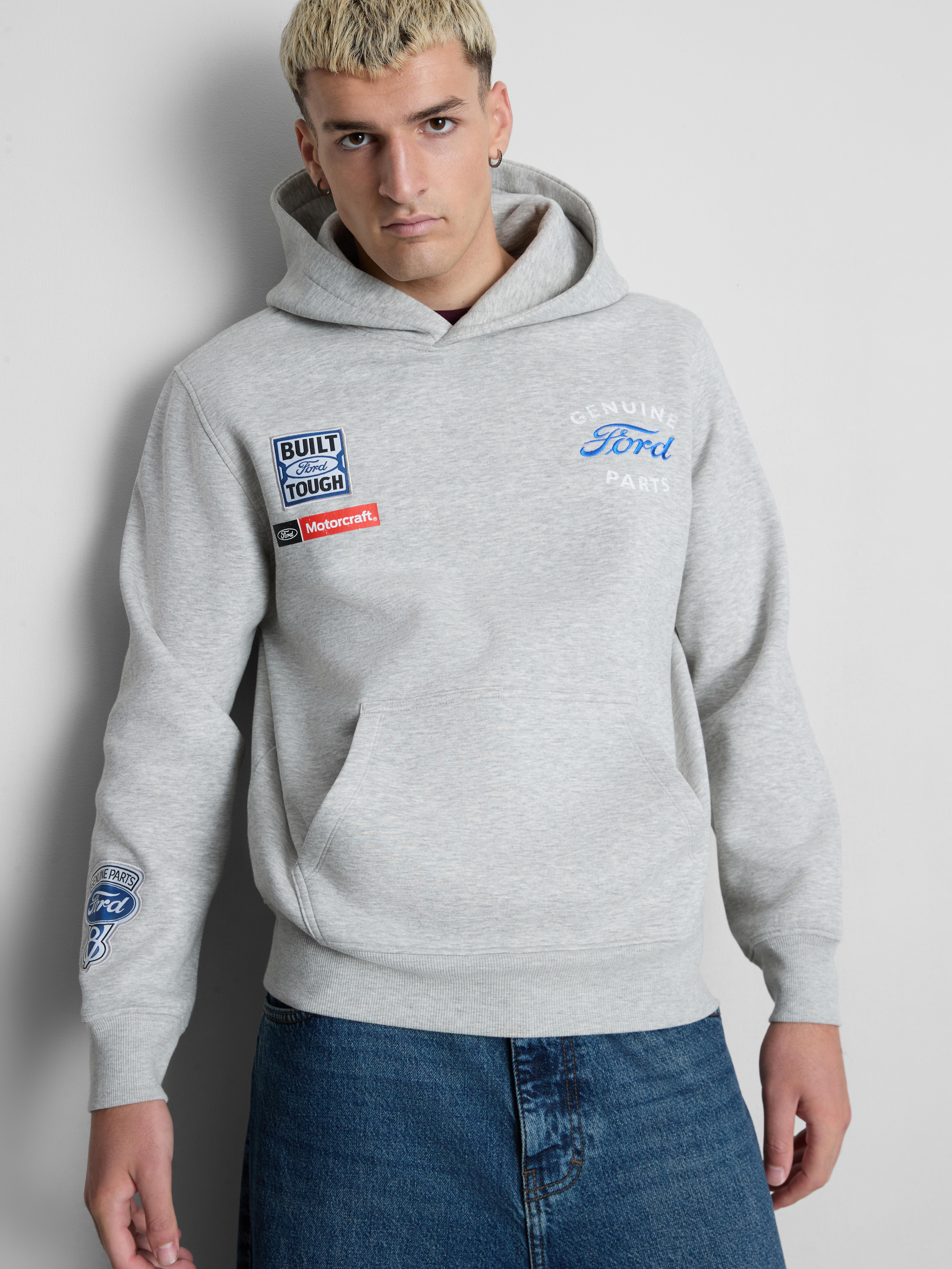 Ford Cotton Rich Badge Hoodie