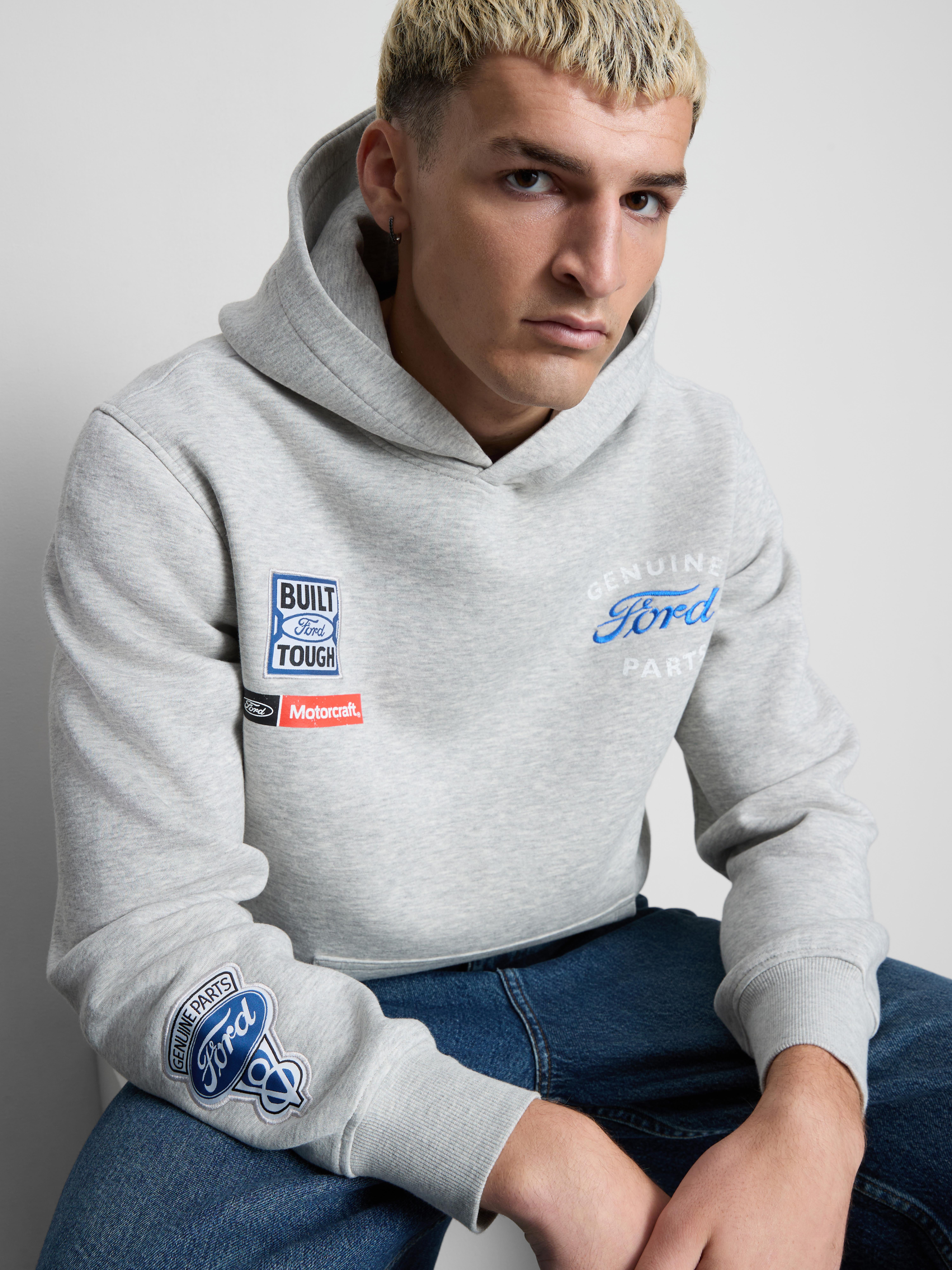 Ford Cotton Rich Badge Hoodie