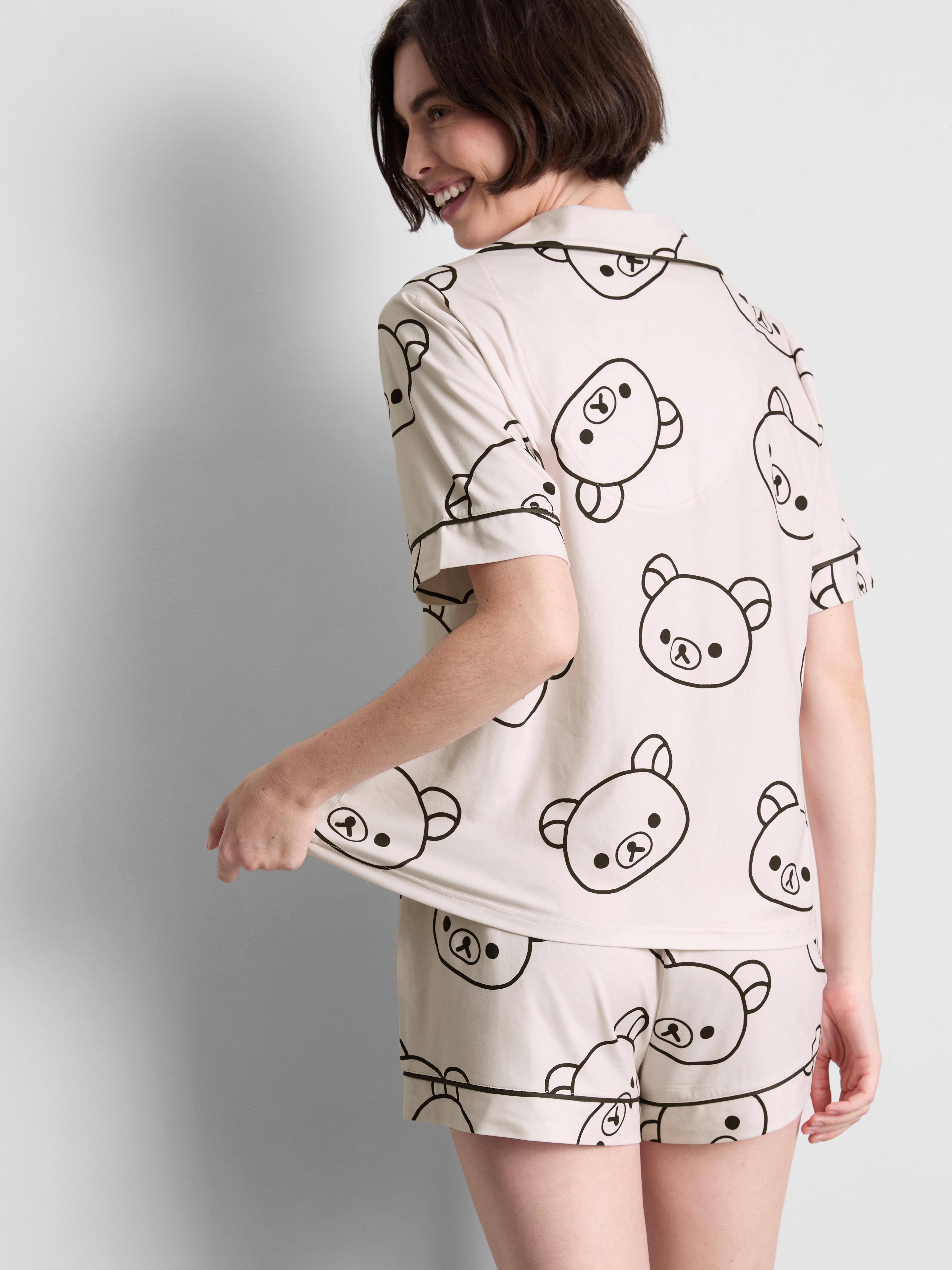 Rilakkuma Shorty Boyfriend Pajamas