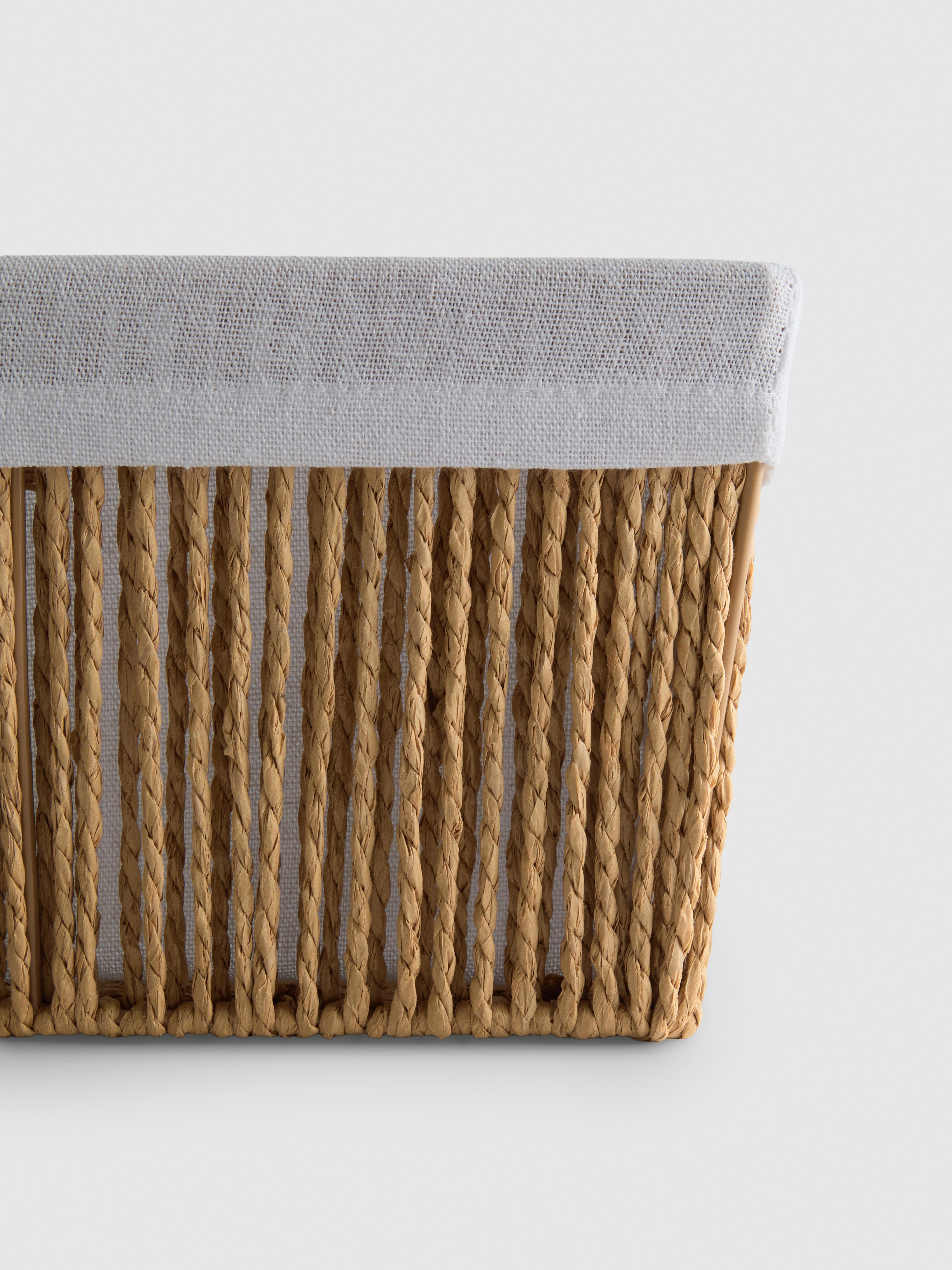 Medium Paper Rope Storage Basket