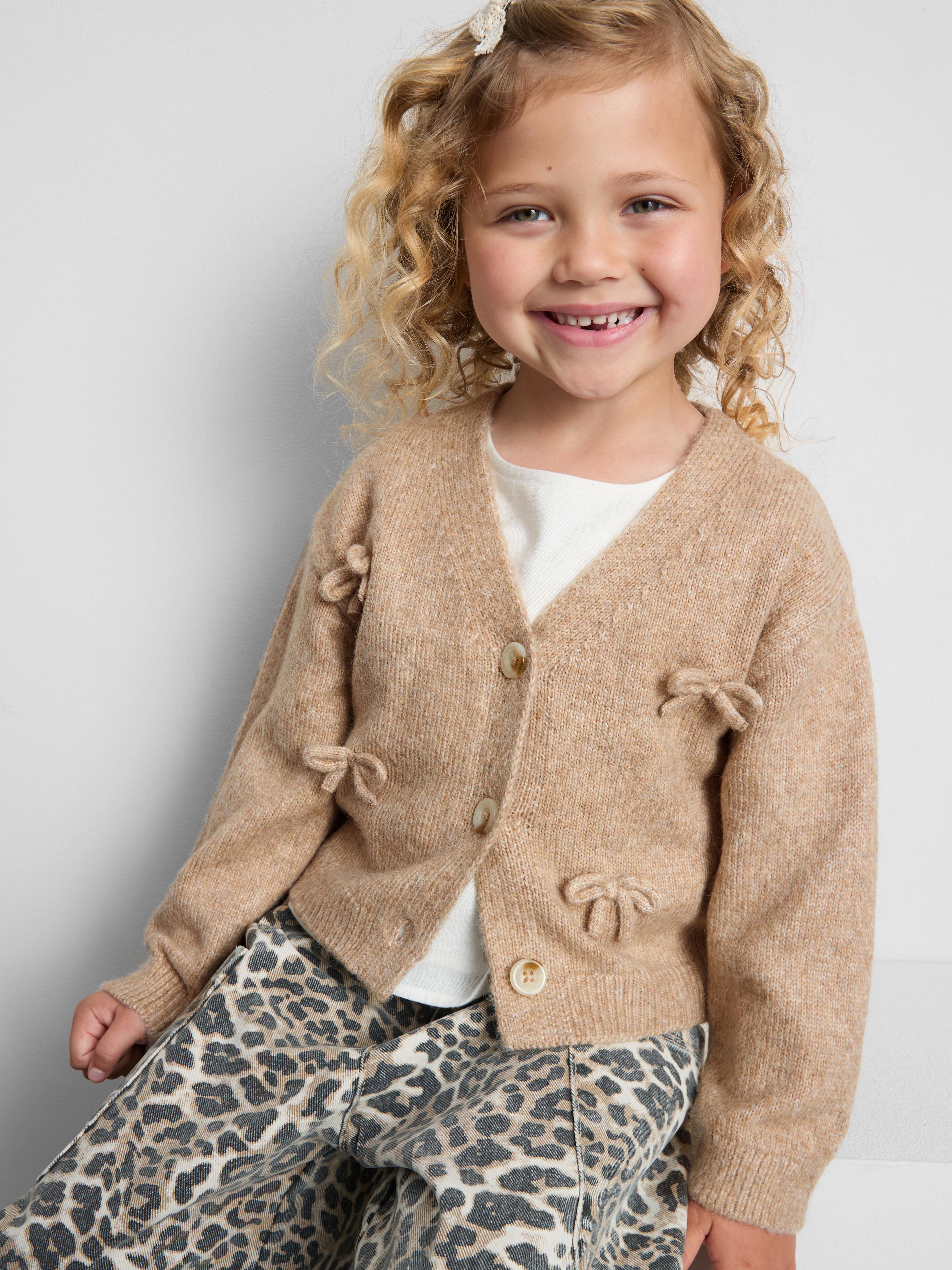 1-9yrs | Bow Cardigan