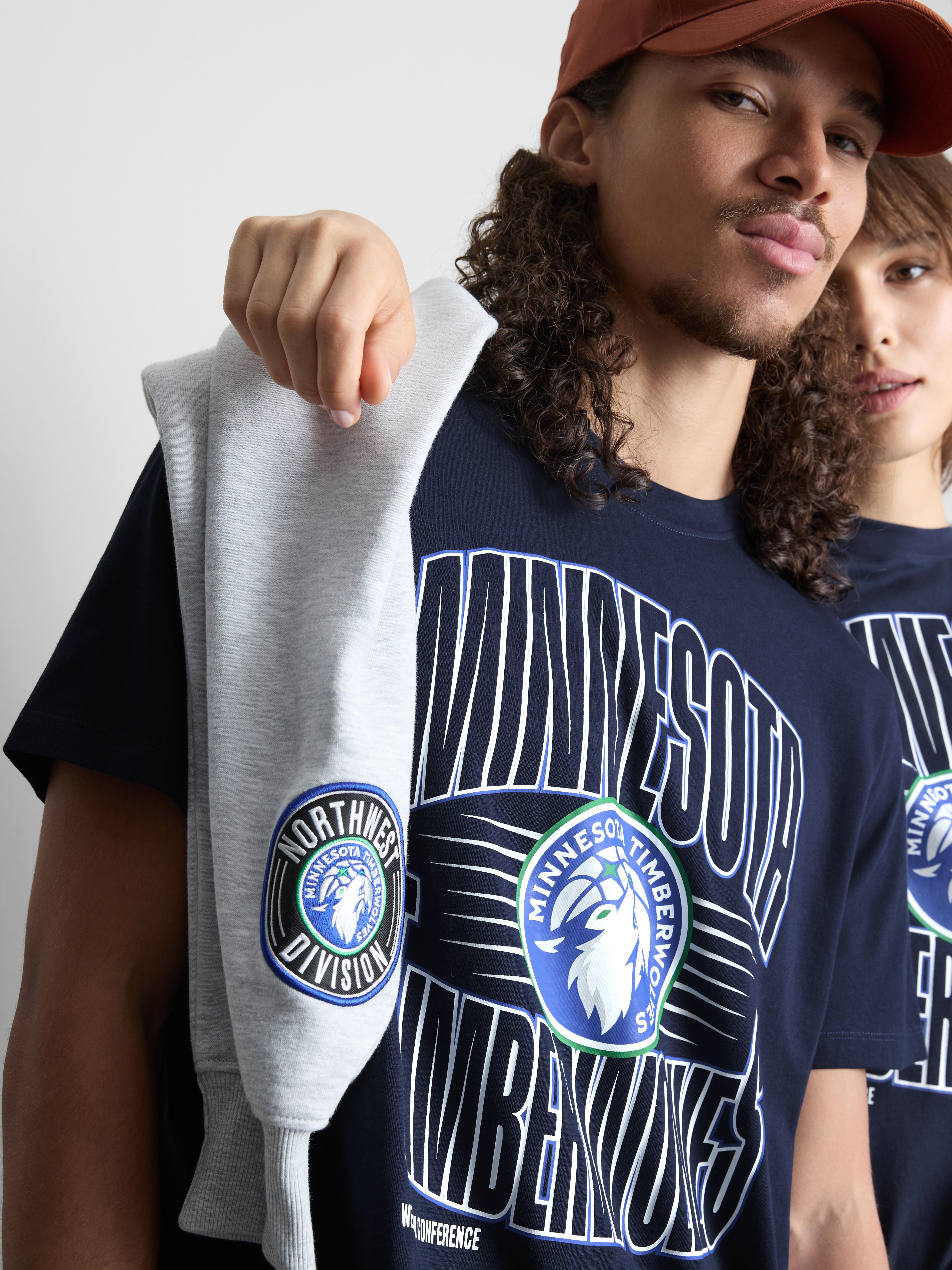 NBA Minnesota Timberwolves Pure Cotton Graphic T-Shirt